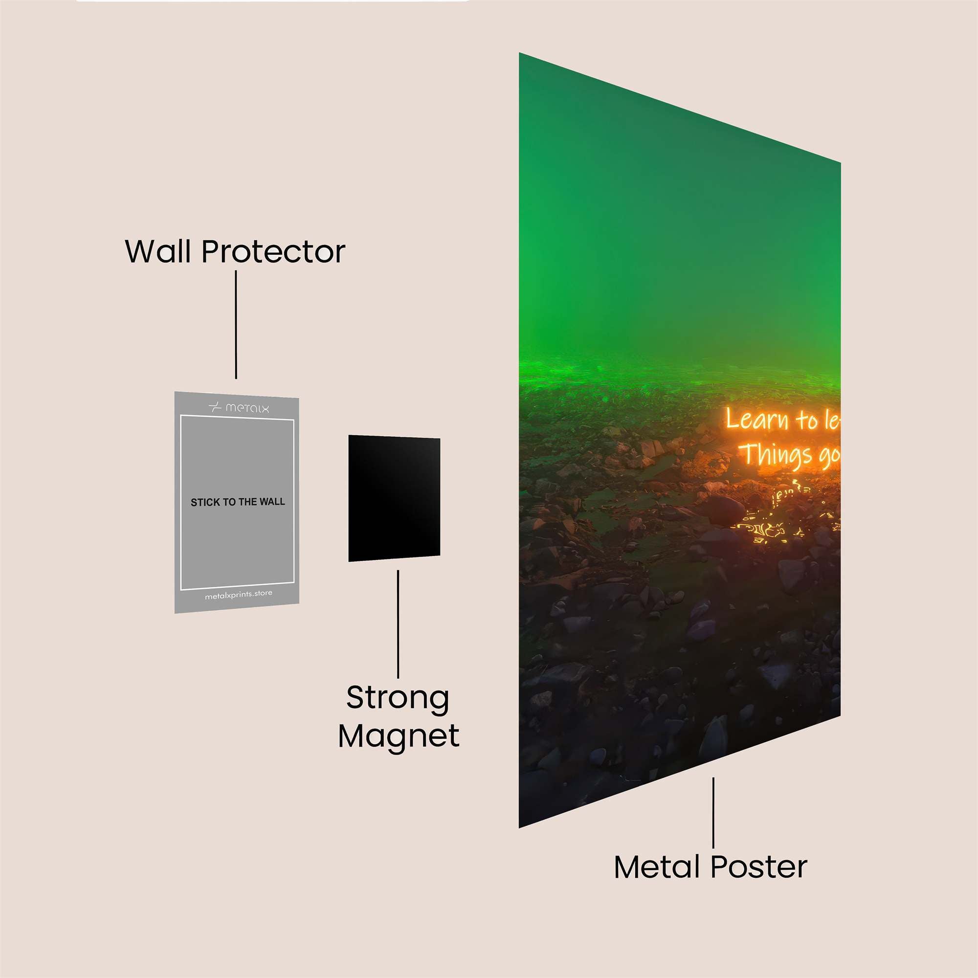Release Serenity Safe Wall Magnetic / M