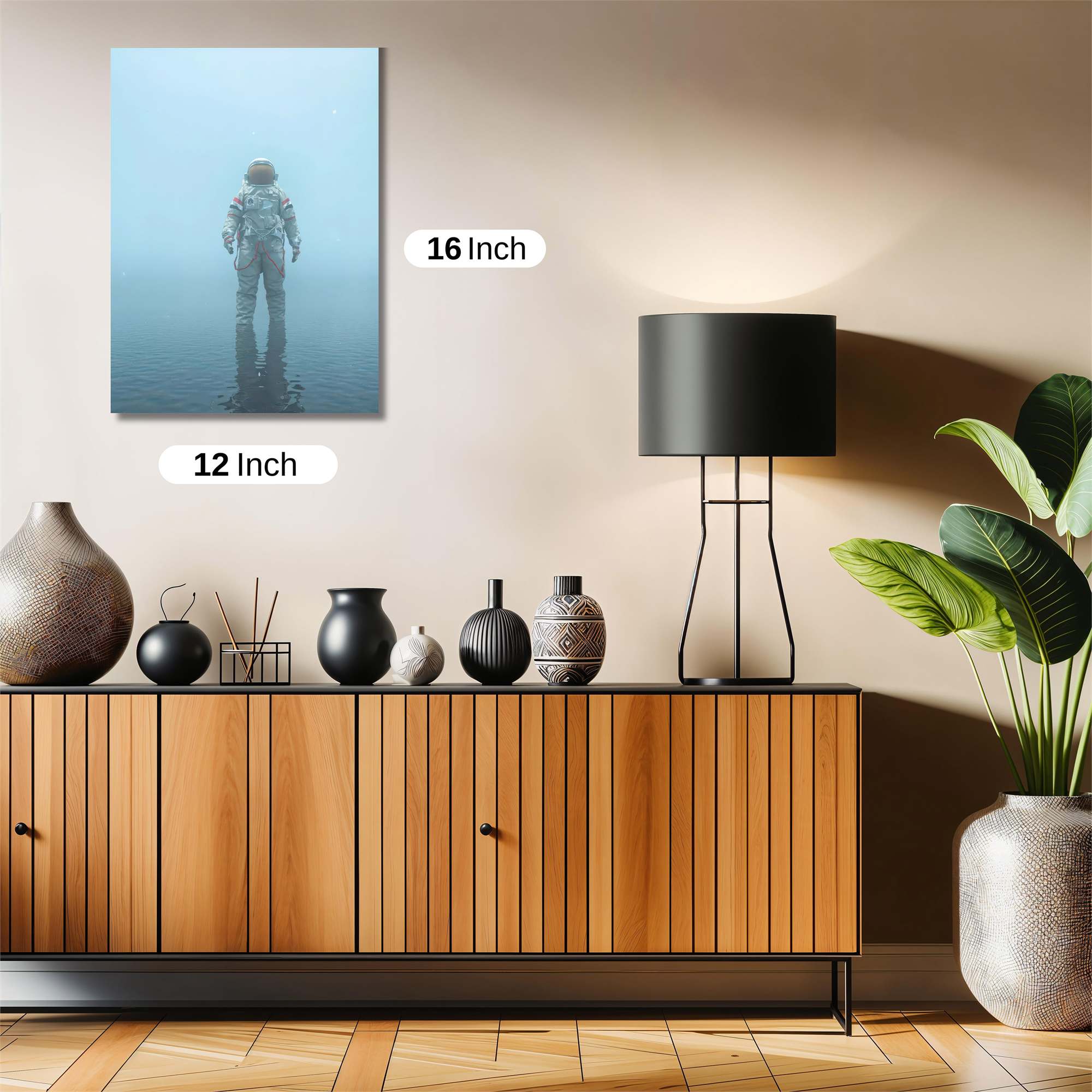 Astronaut Serene Safe Wall Magnetic / M