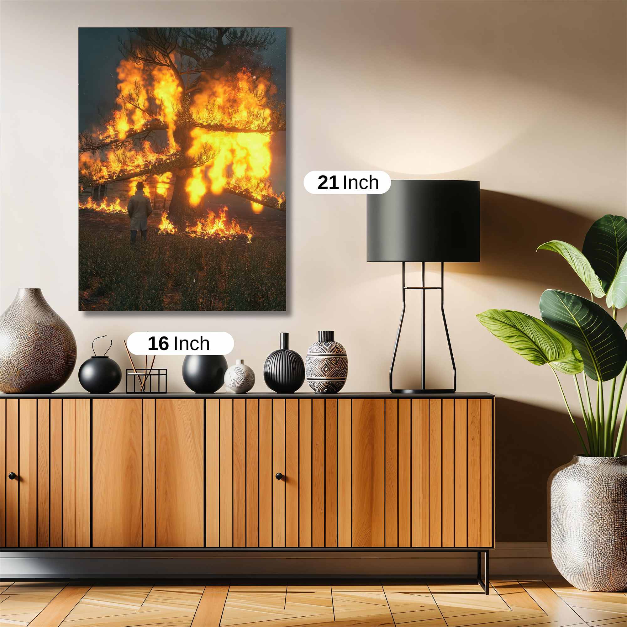 Tree Inferno Safe Wall Magnetic / M