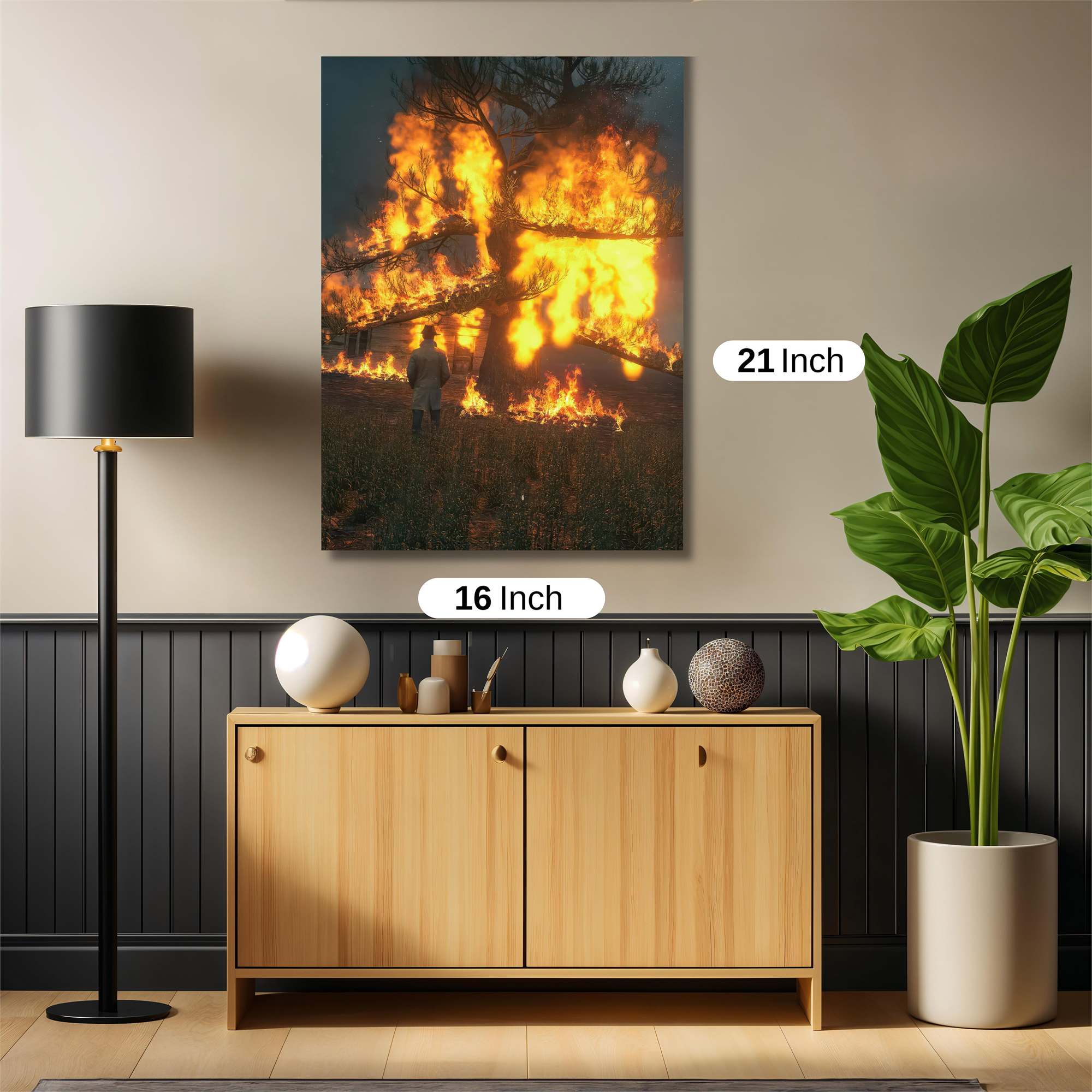 Tree Inferno Safe Wall Magnetic / M