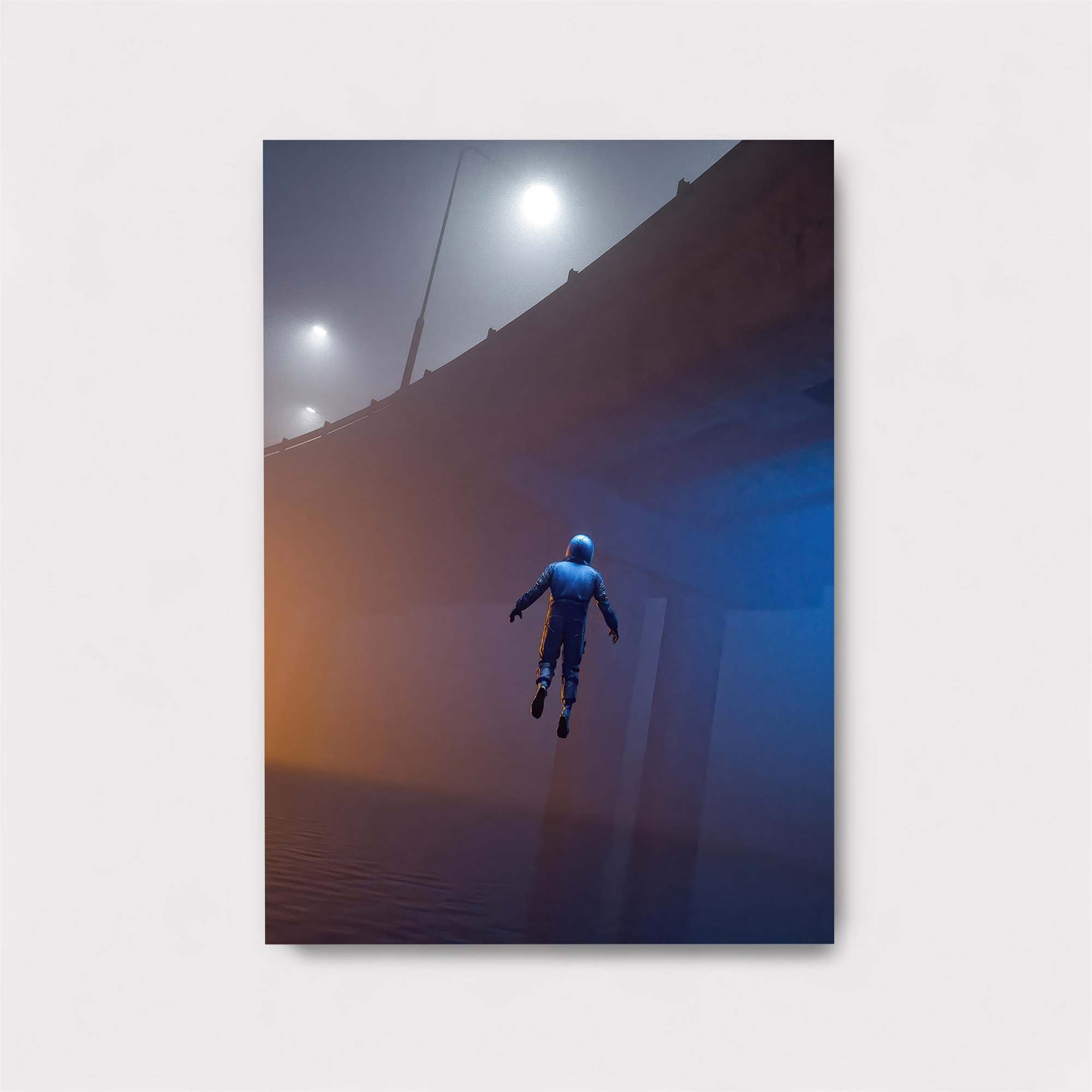 Astronaut Leap Safe Wall Magnetic / M