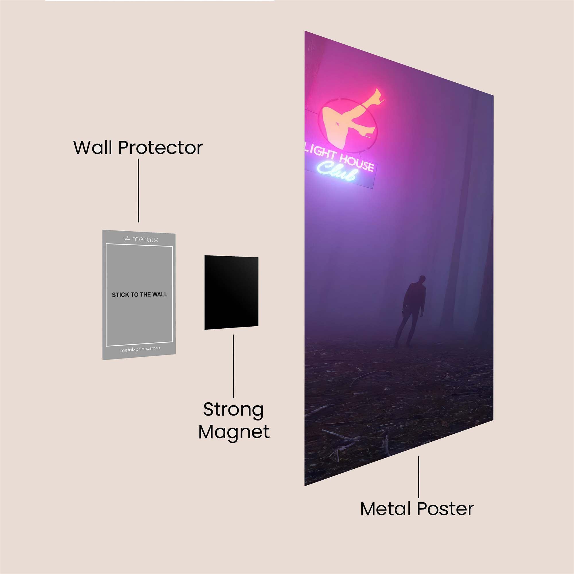 Club Mystery Safe Wall Magnetic / M