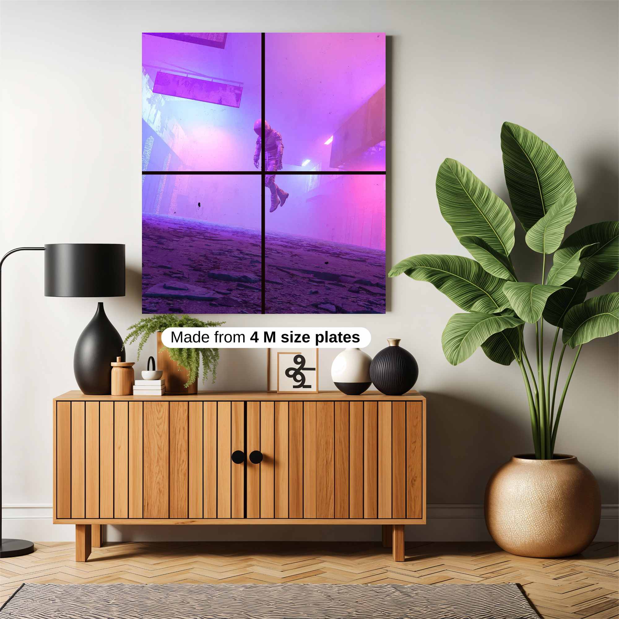 Astronaut Dreamscape Safe Wall Magnetic / M