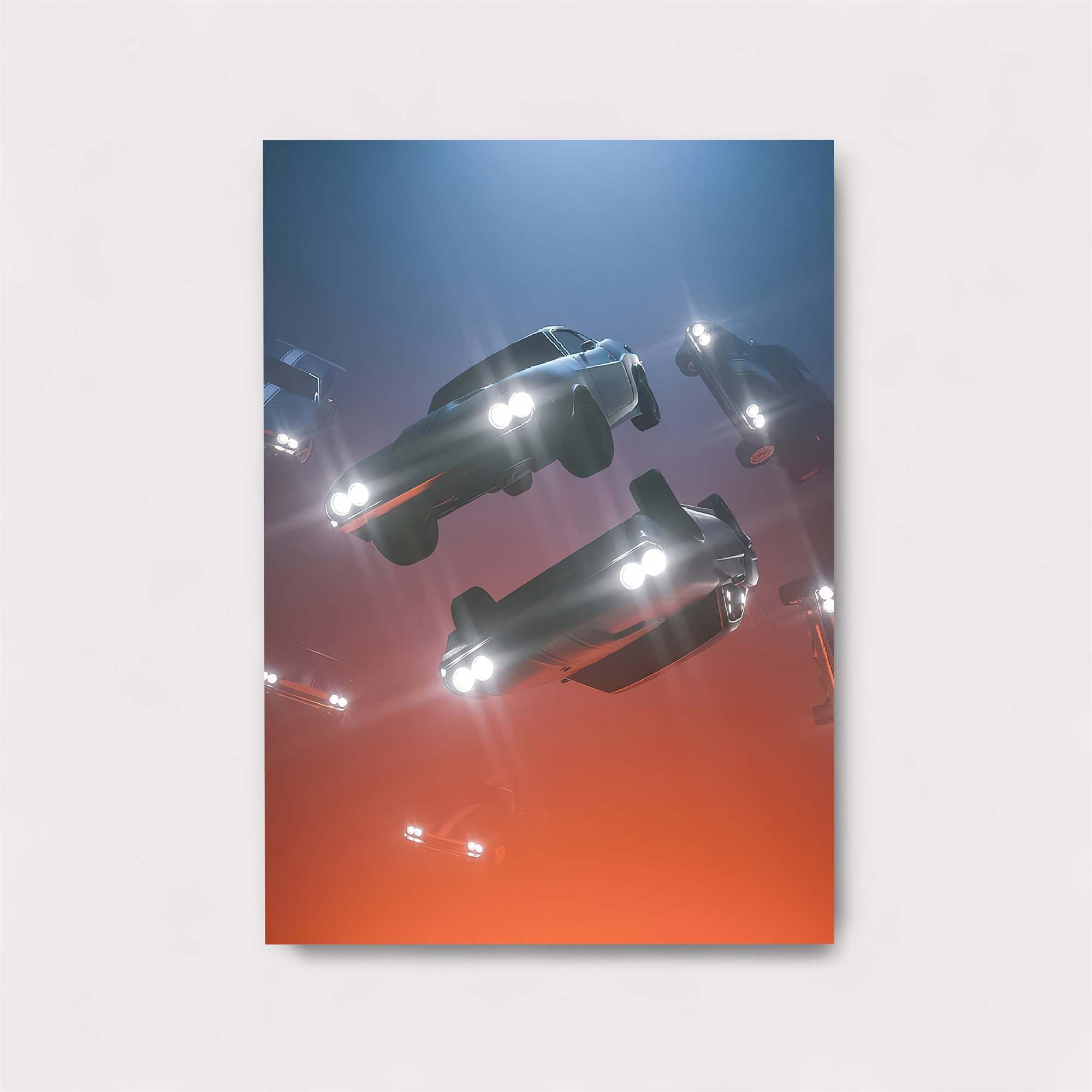 Cars Ascending Safe Wall Magnetic / M