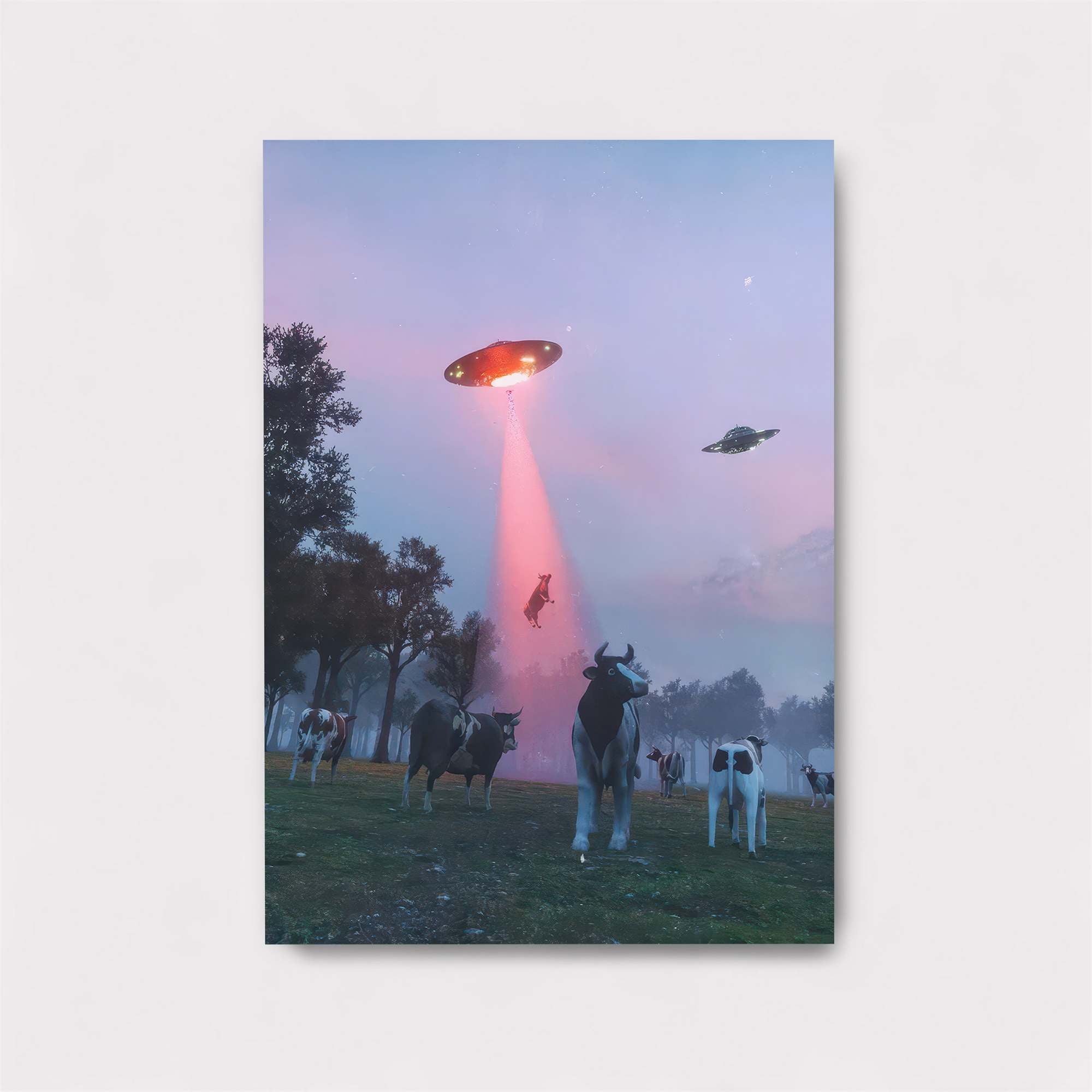 UFO Abduction Safe Wall Magnetic / M