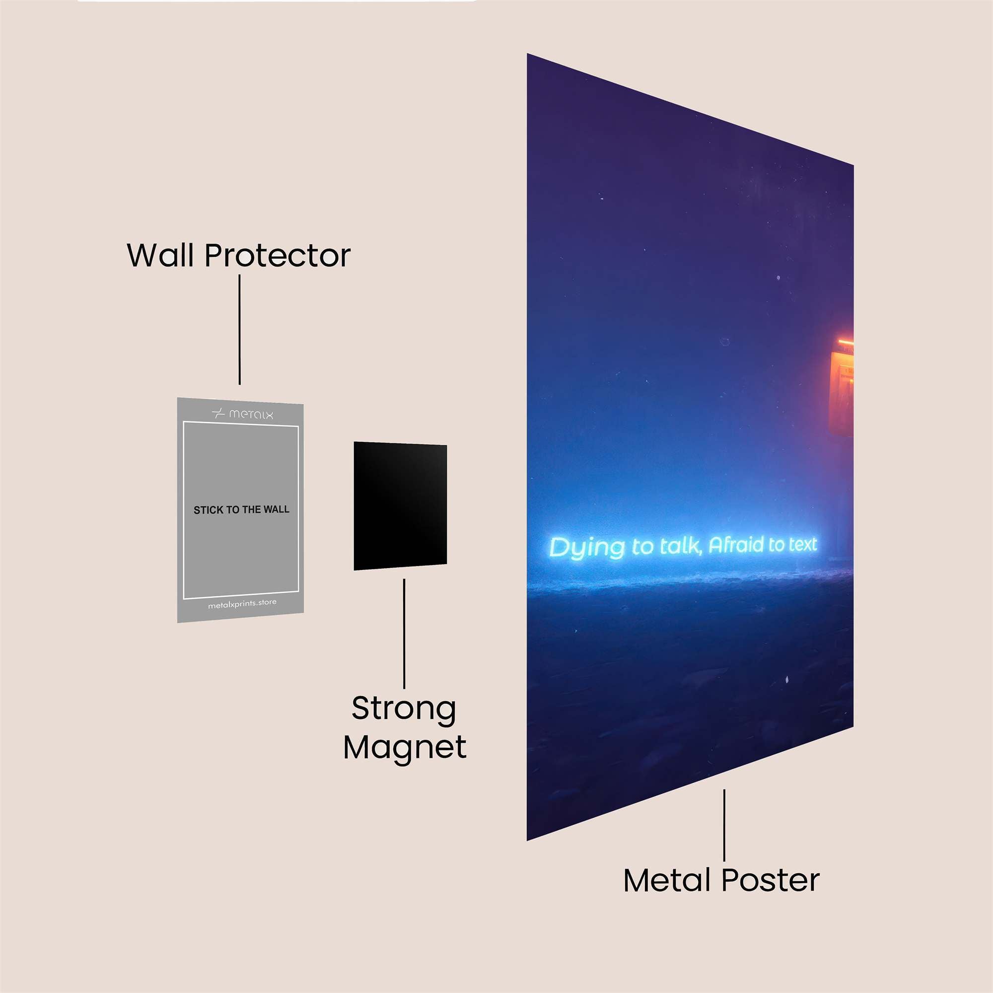 Monolith Mystery Safe Wall Magnetic / M