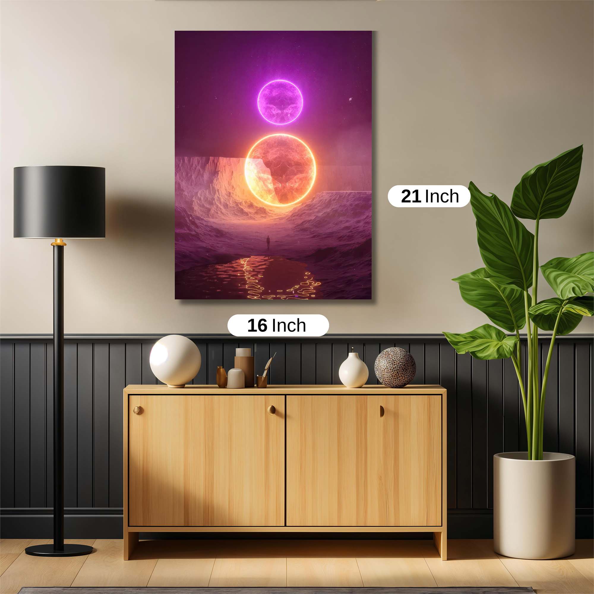 Celestial Embrace Safe Wall Magnetic / M