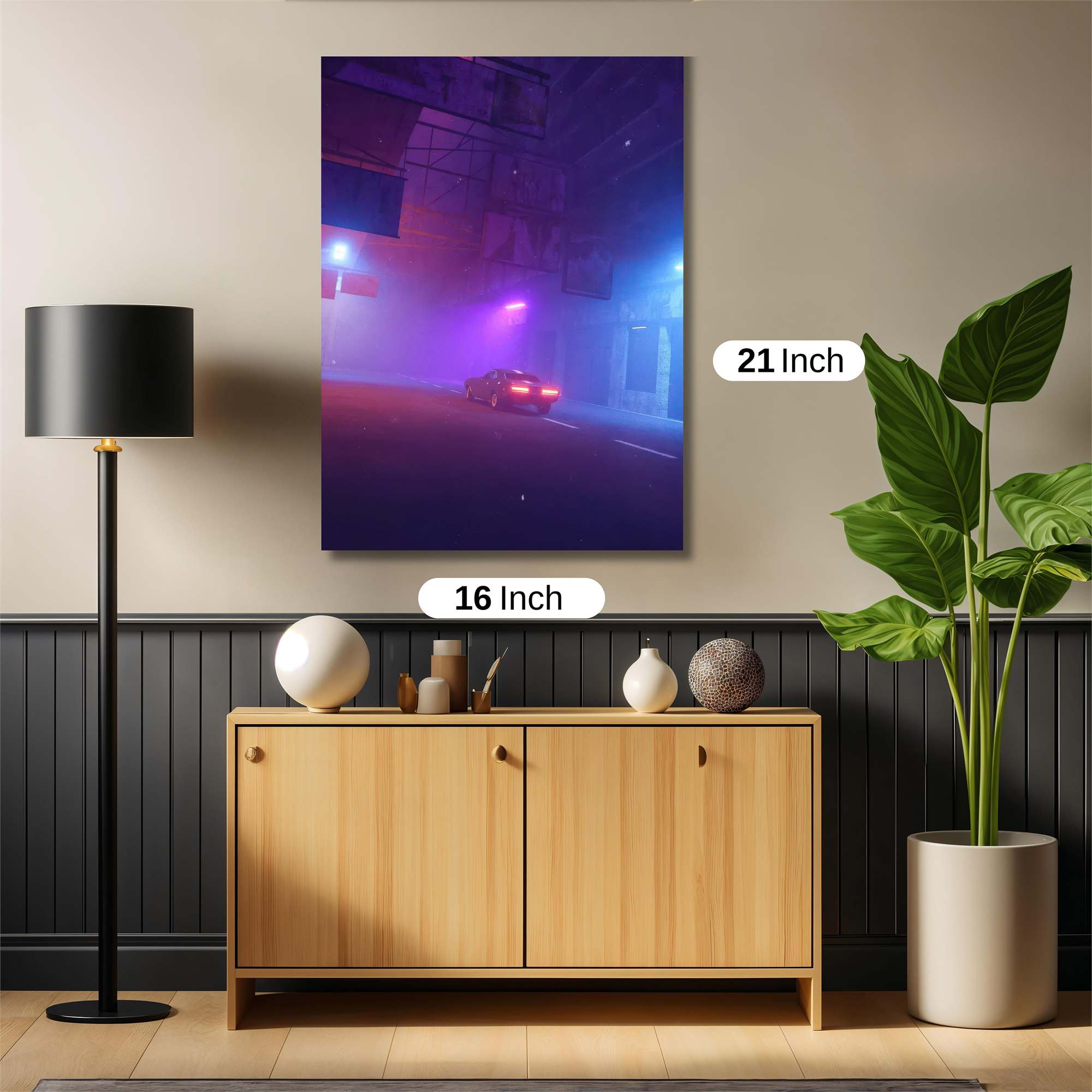 NeonEscape Safe Wall Magnetic / M