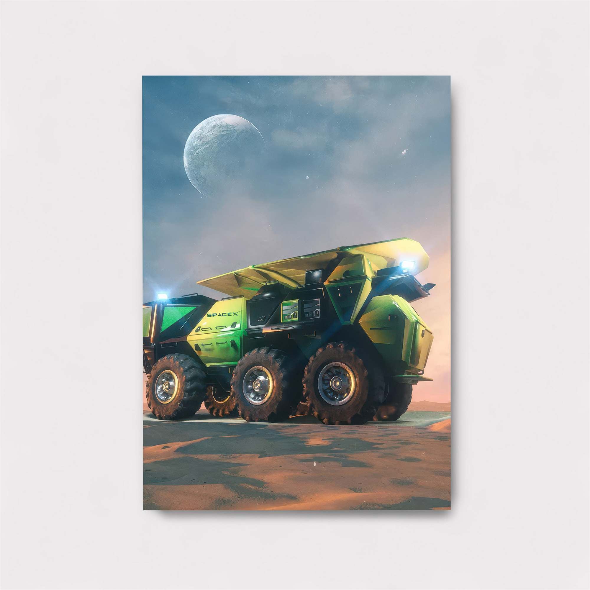 Moon Rover Safe Wall Magnetic / M