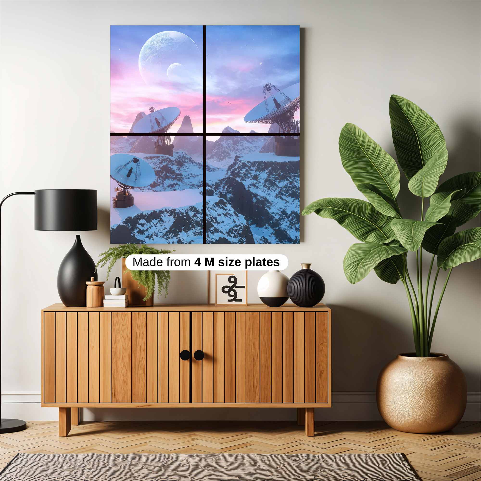 Cosmic Serenity Safe Wall Magnetic / M