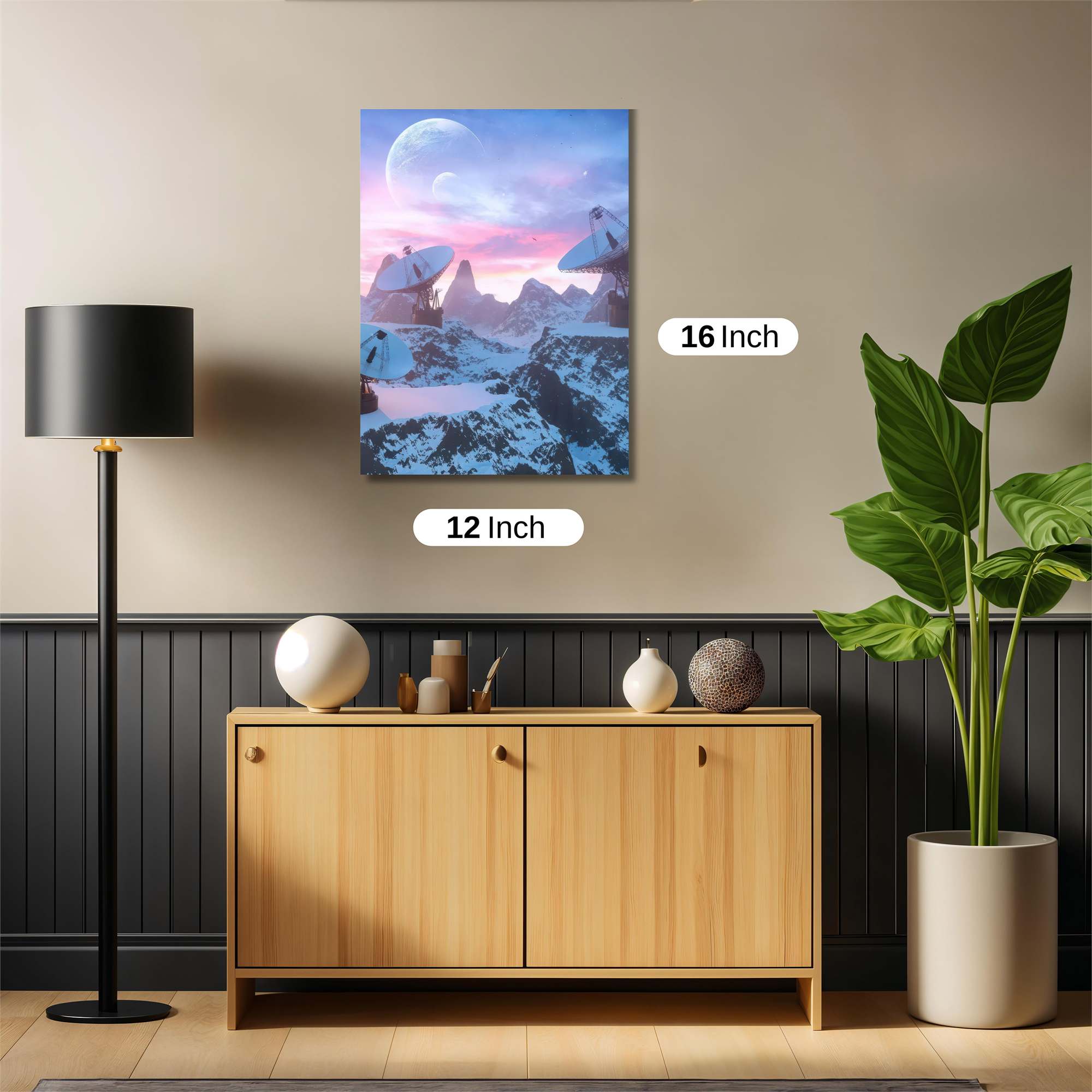 Cosmic Serenity Safe Wall Magnetic / M