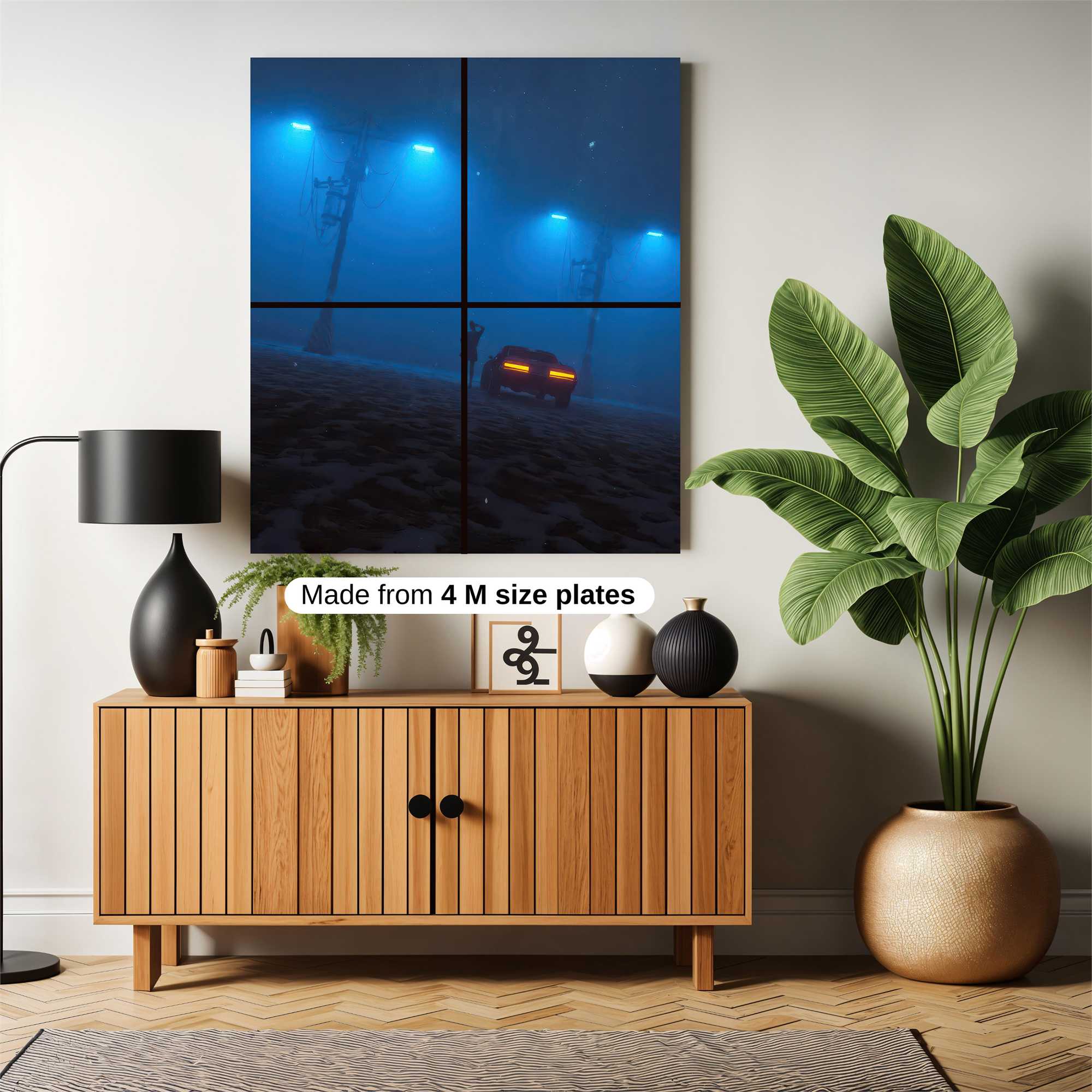 Night Solitude Safe Wall Magnetic / M