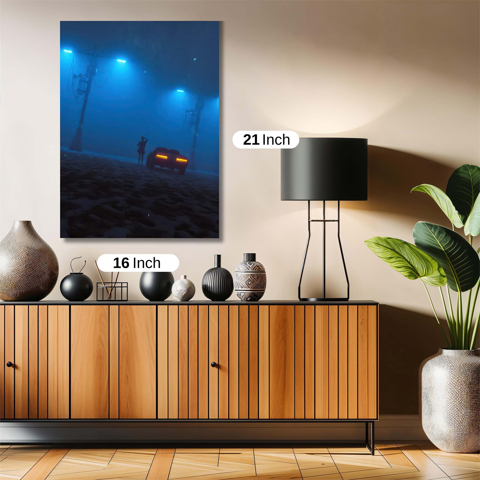 Night Solitude Safe Wall Magnetic / M