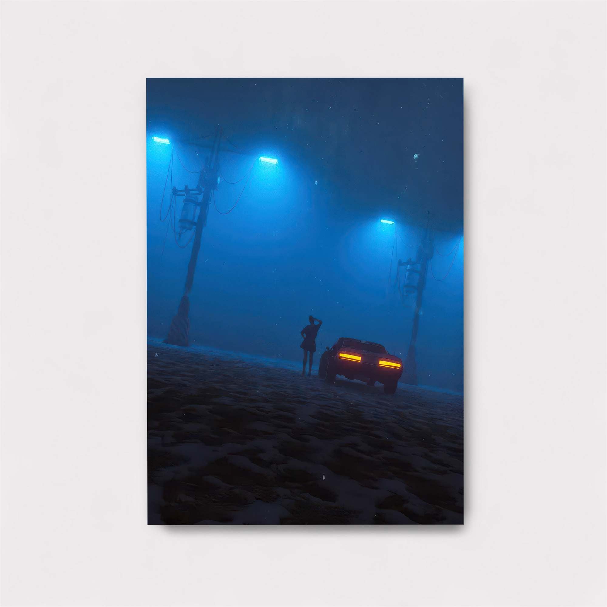 Night Solitude Safe Wall Magnetic / M
