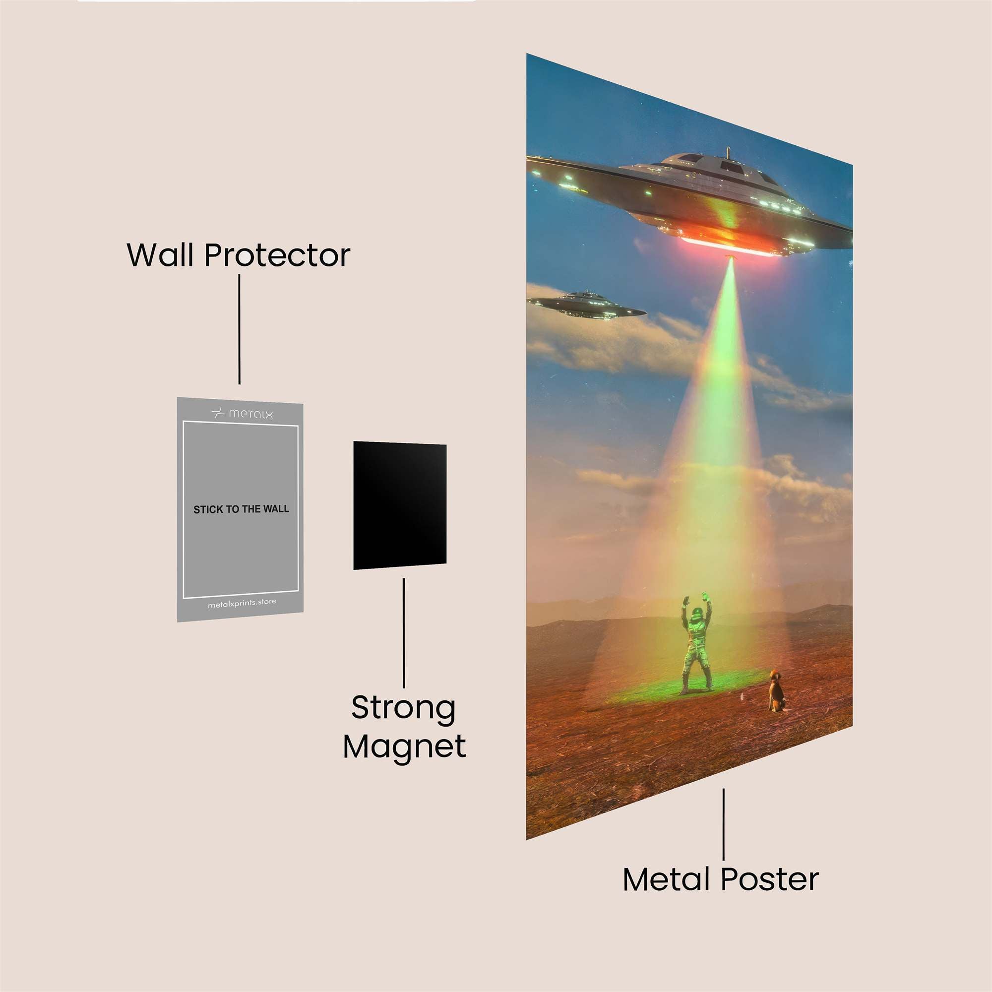 Alien Euphoria Safe Wall Magnetic / M