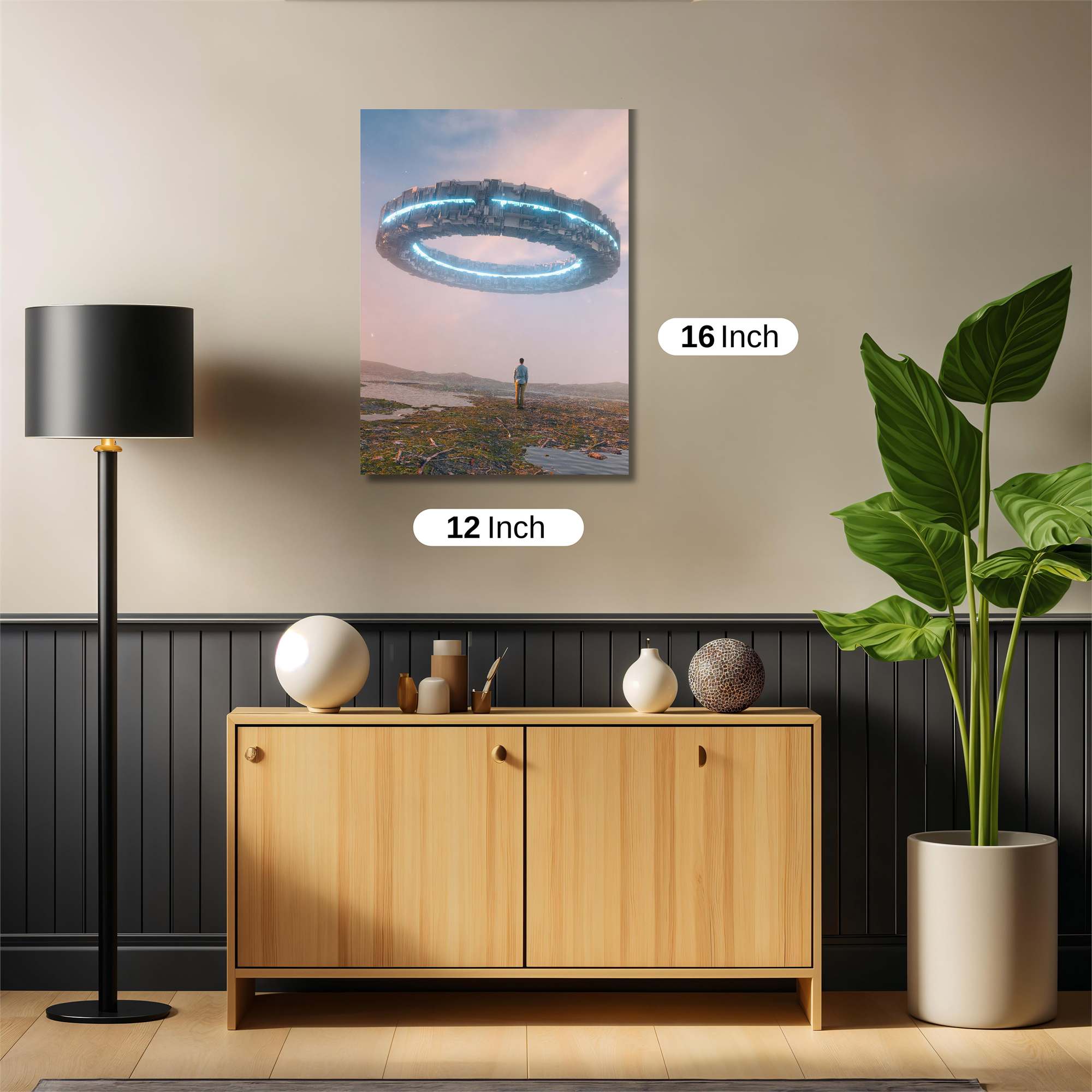 Alien Serenity Safe Wall Magnetic / M