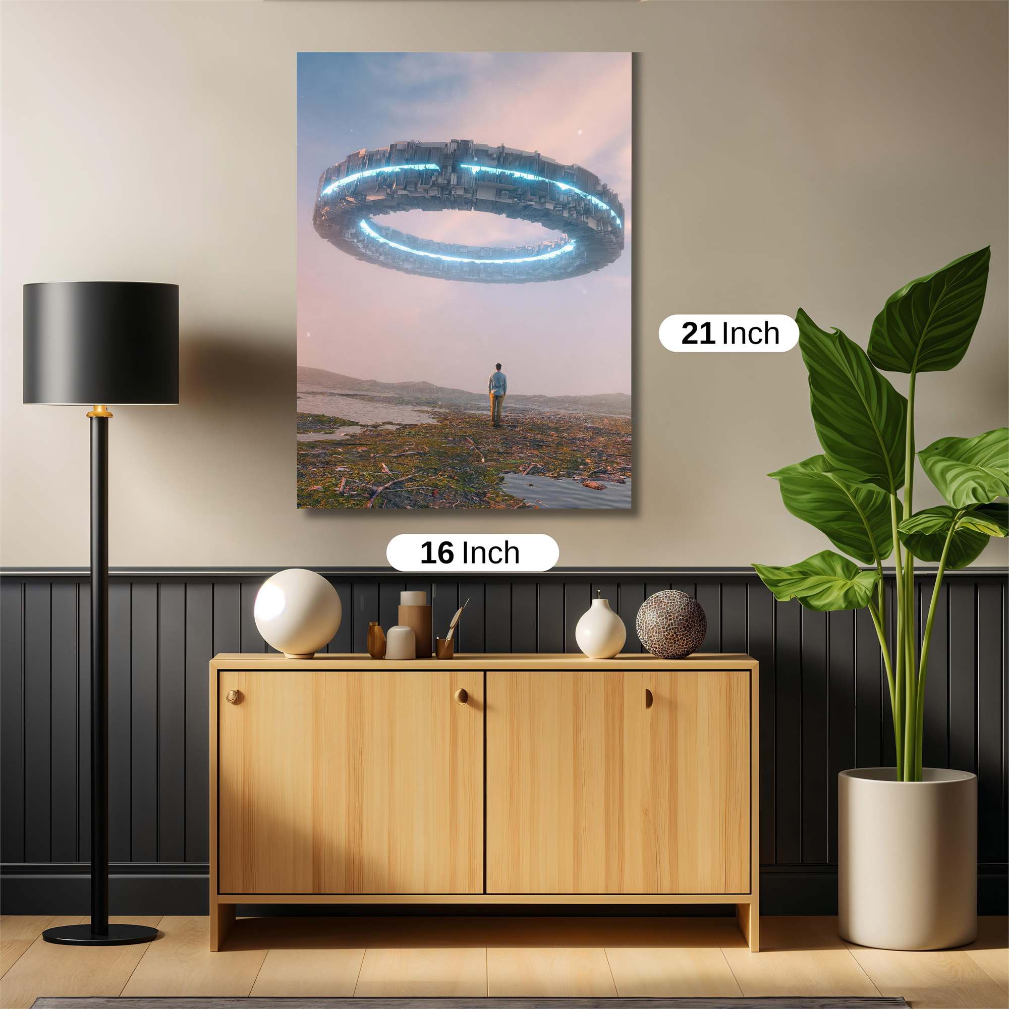 Alien Serenity Safe Wall Magnetic / M