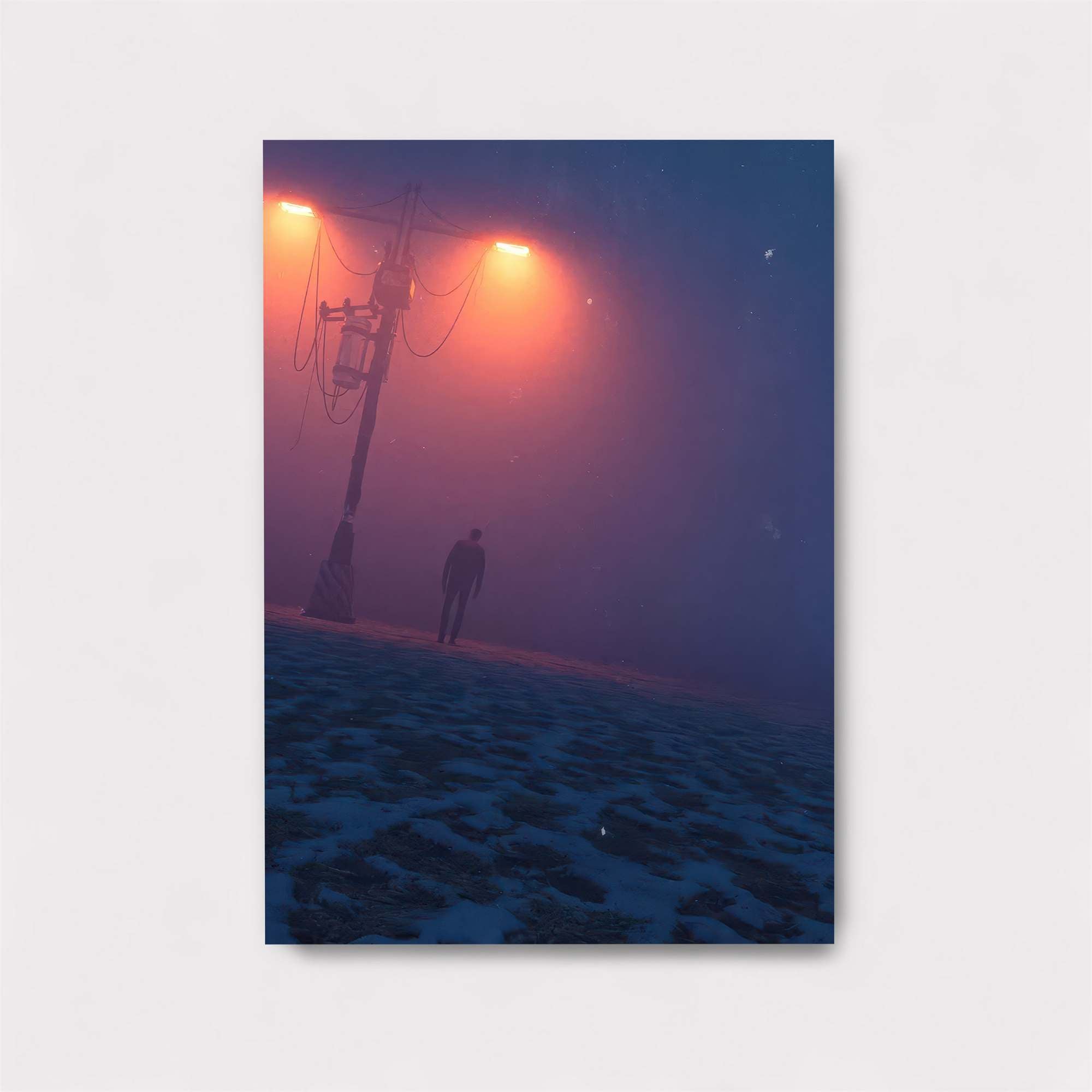 Foggy Solitude Safe Wall Magnetic / M