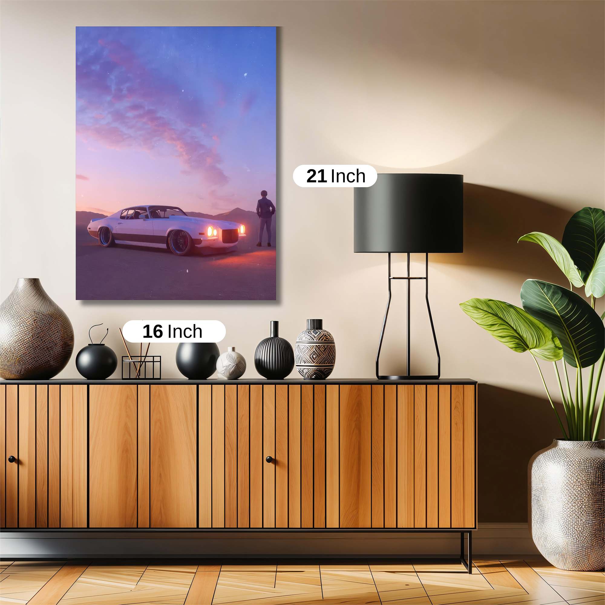 Camaro Contemplation Safe Wall Magnetic / M