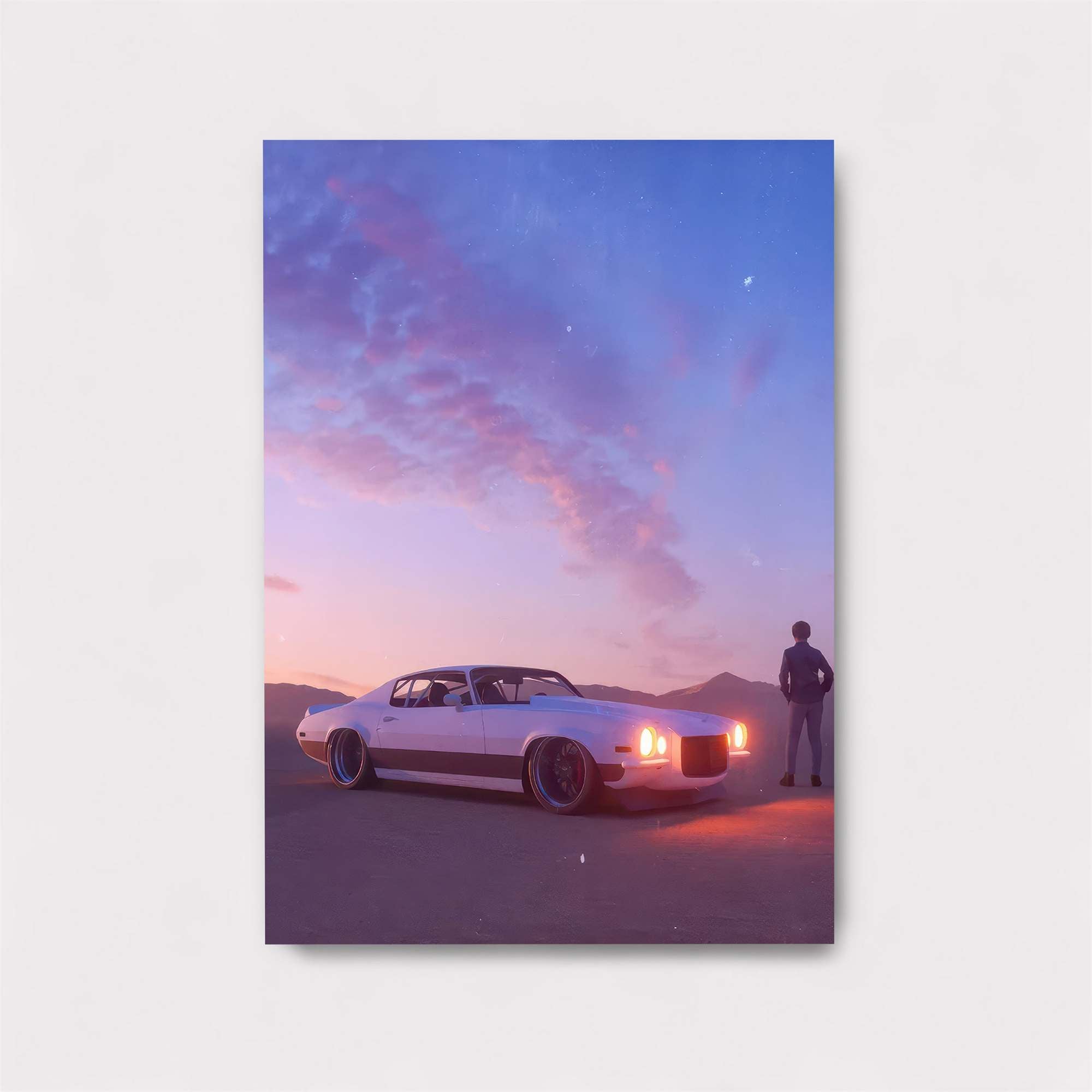 Camaro Contemplation Safe Wall Magnetic / M