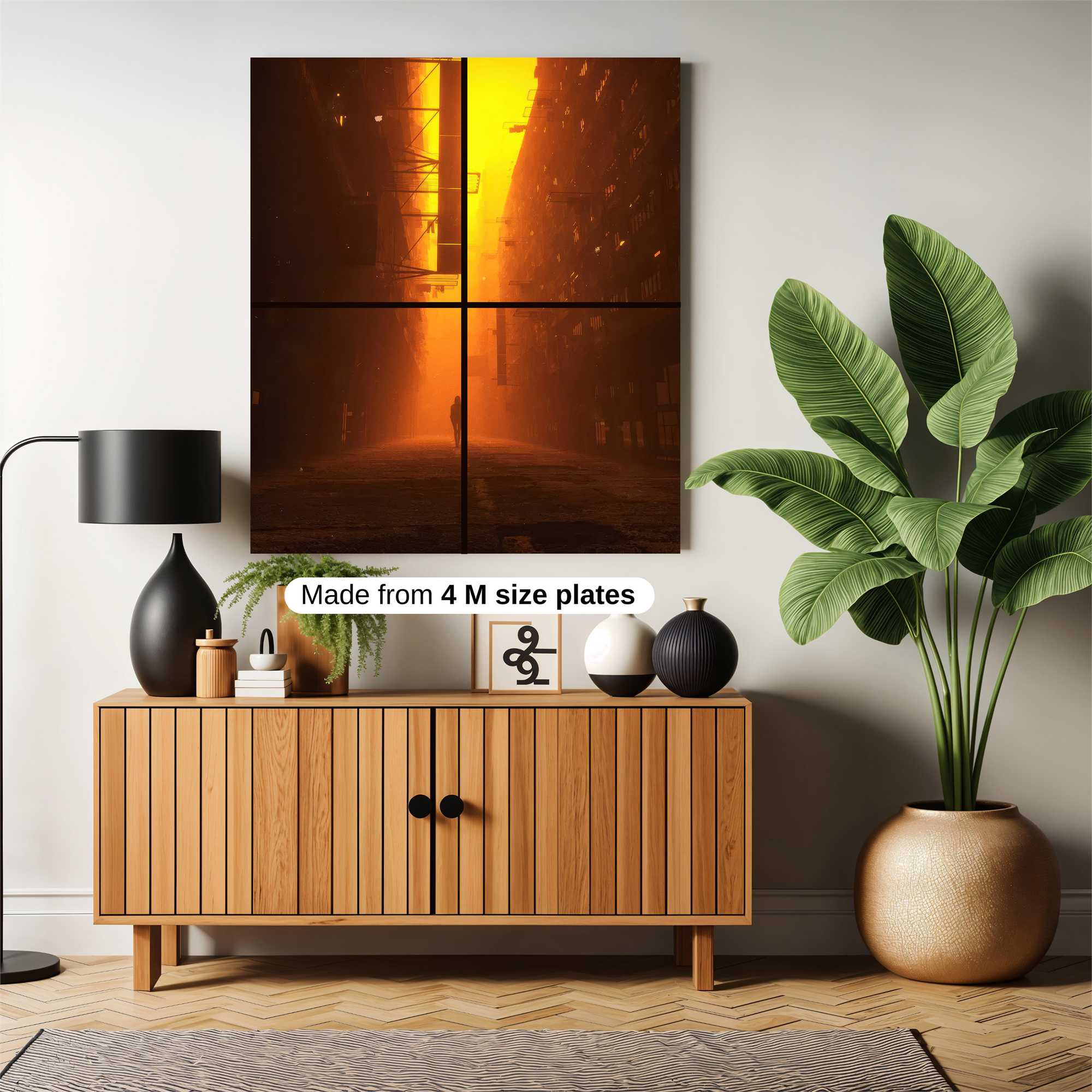 Neon Solitude Safe Wall Magnetic / M