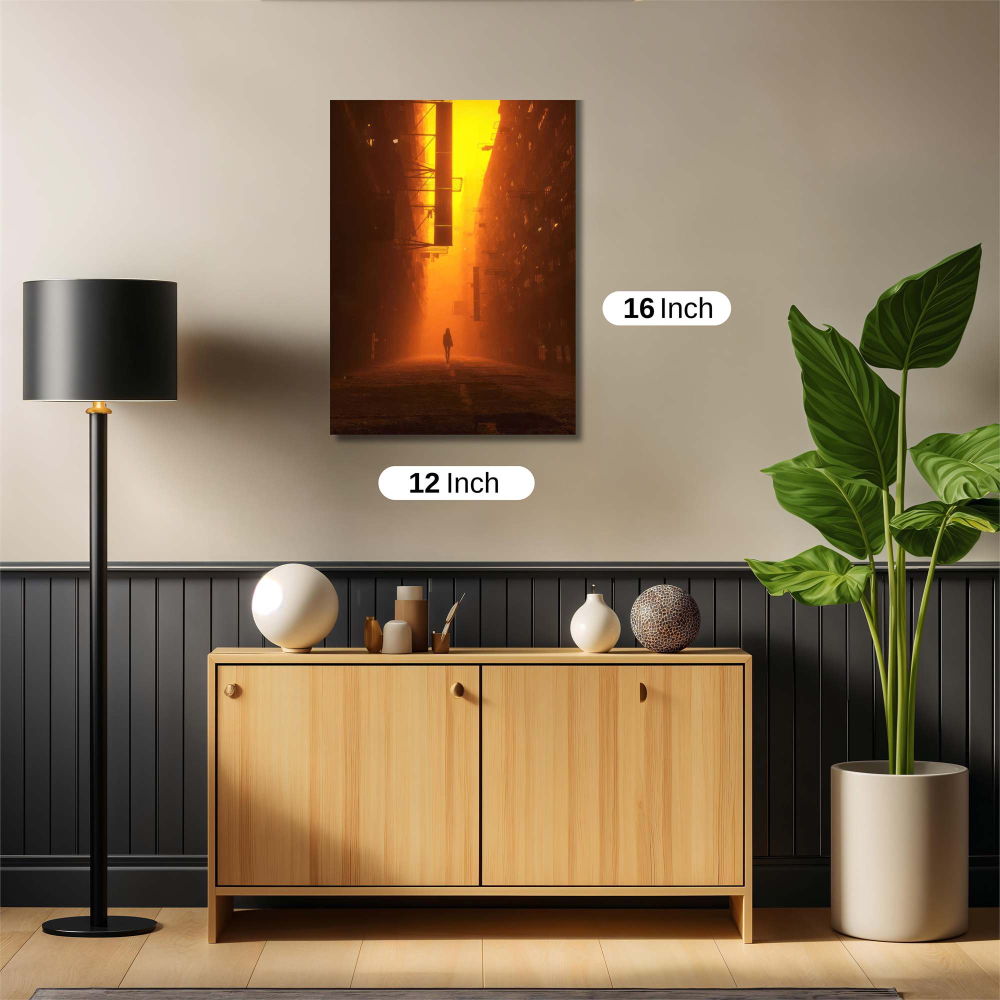 Neon Solitude Safe Wall Magnetic / M