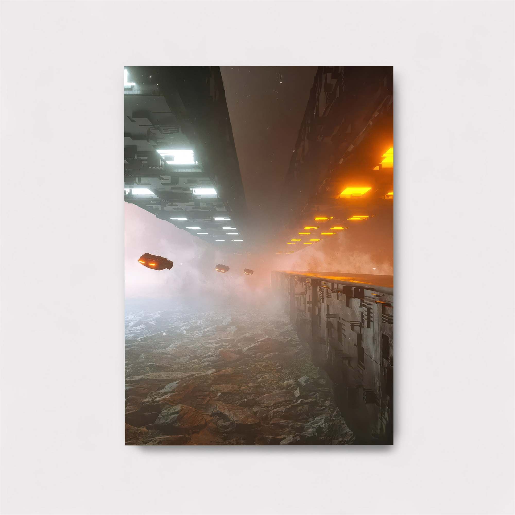 Spaceship Odyssey Safe Wall Magnetic / M