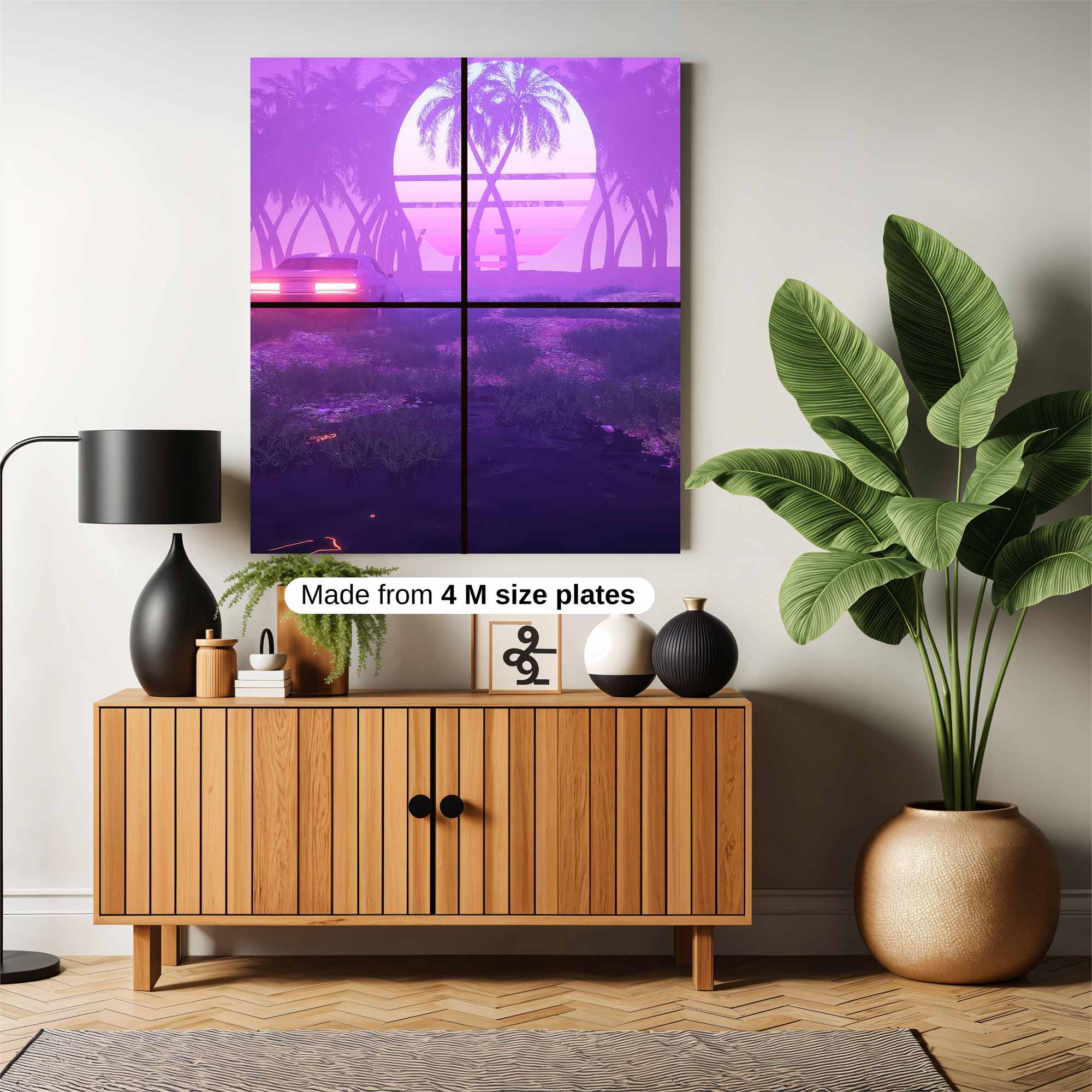 Sunset Serenity Safe Wall Magnetic / M