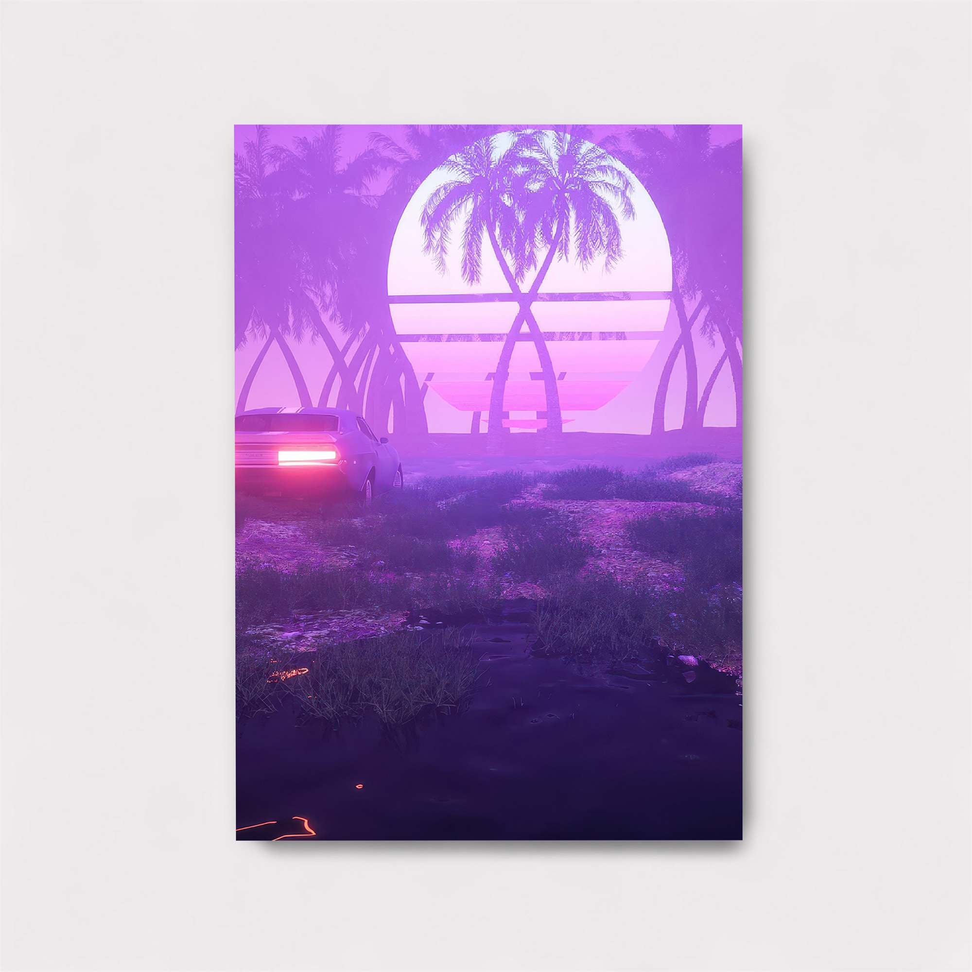 Sunset Serenity Safe Wall Magnetic / M