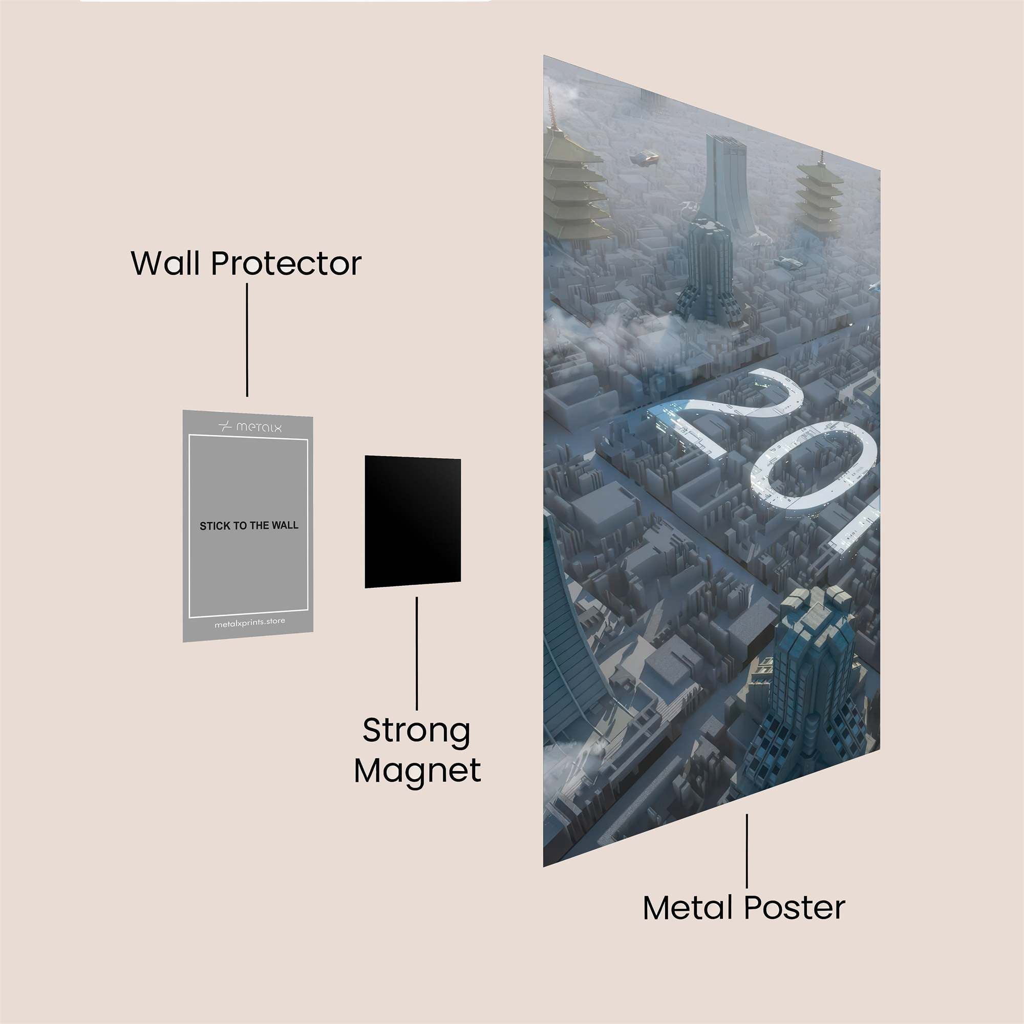 Cyberpunk Serenity Safe Wall Magnetic / M