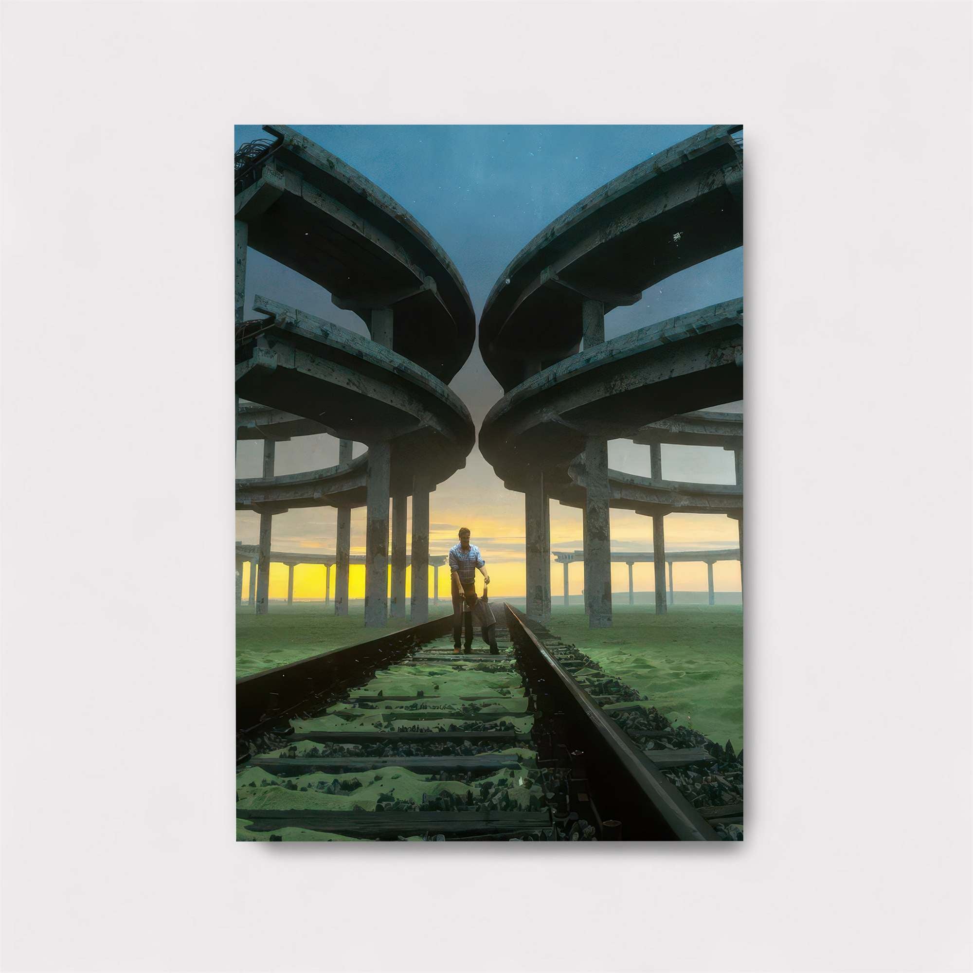 Urban Desolation Safe Wall Magnetic / M