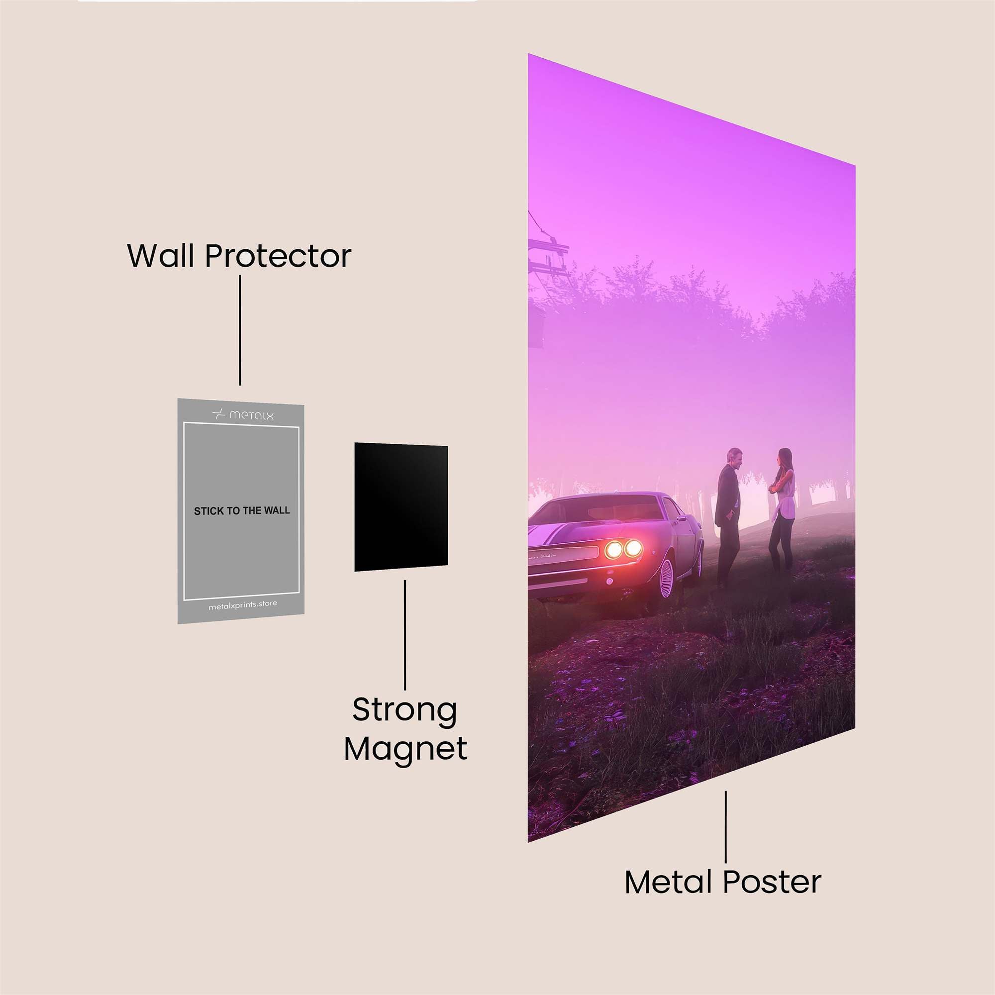 Mystic Encounter Safe Wall Magnetic / M