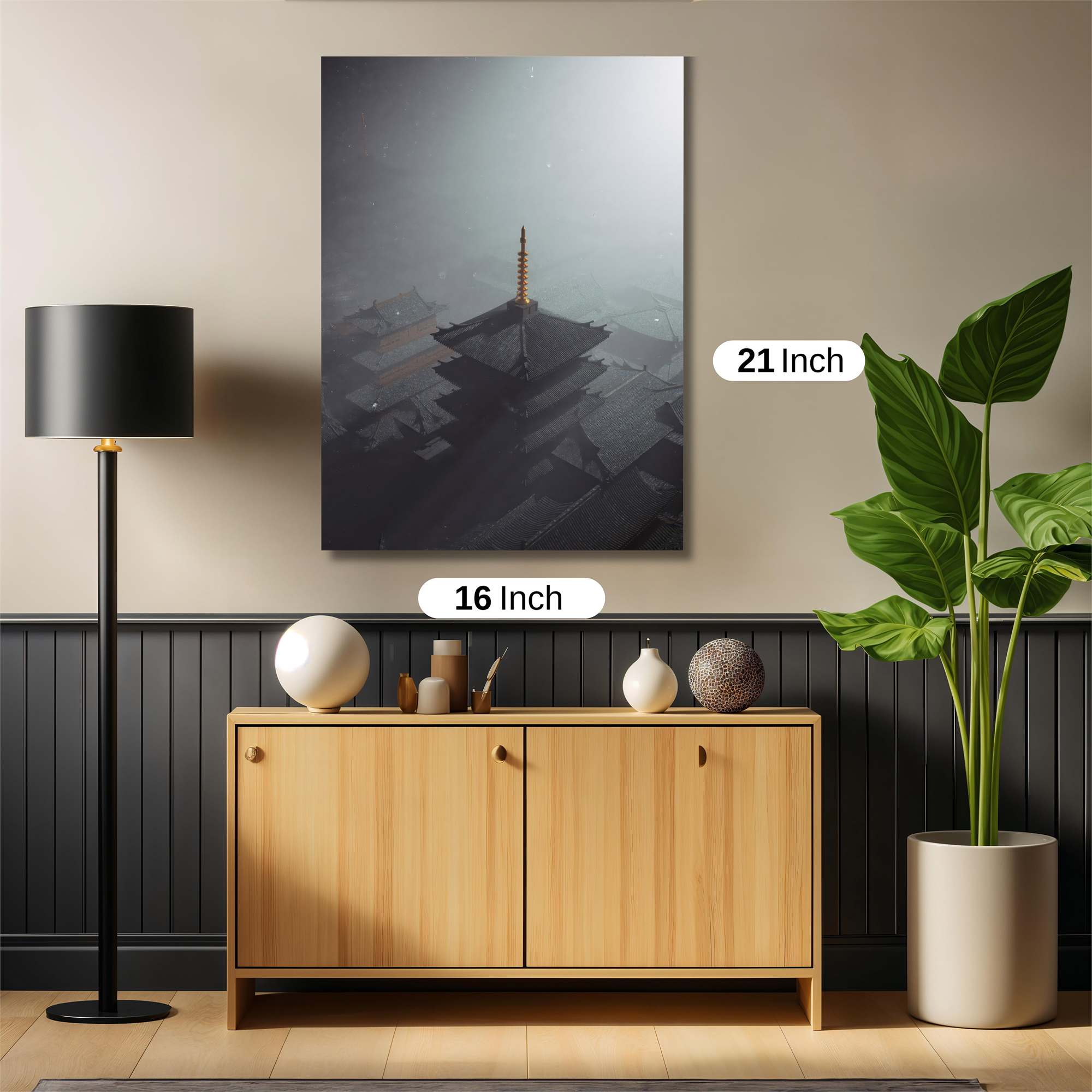 Pagoda Whisper Safe Wall Magnetic / M