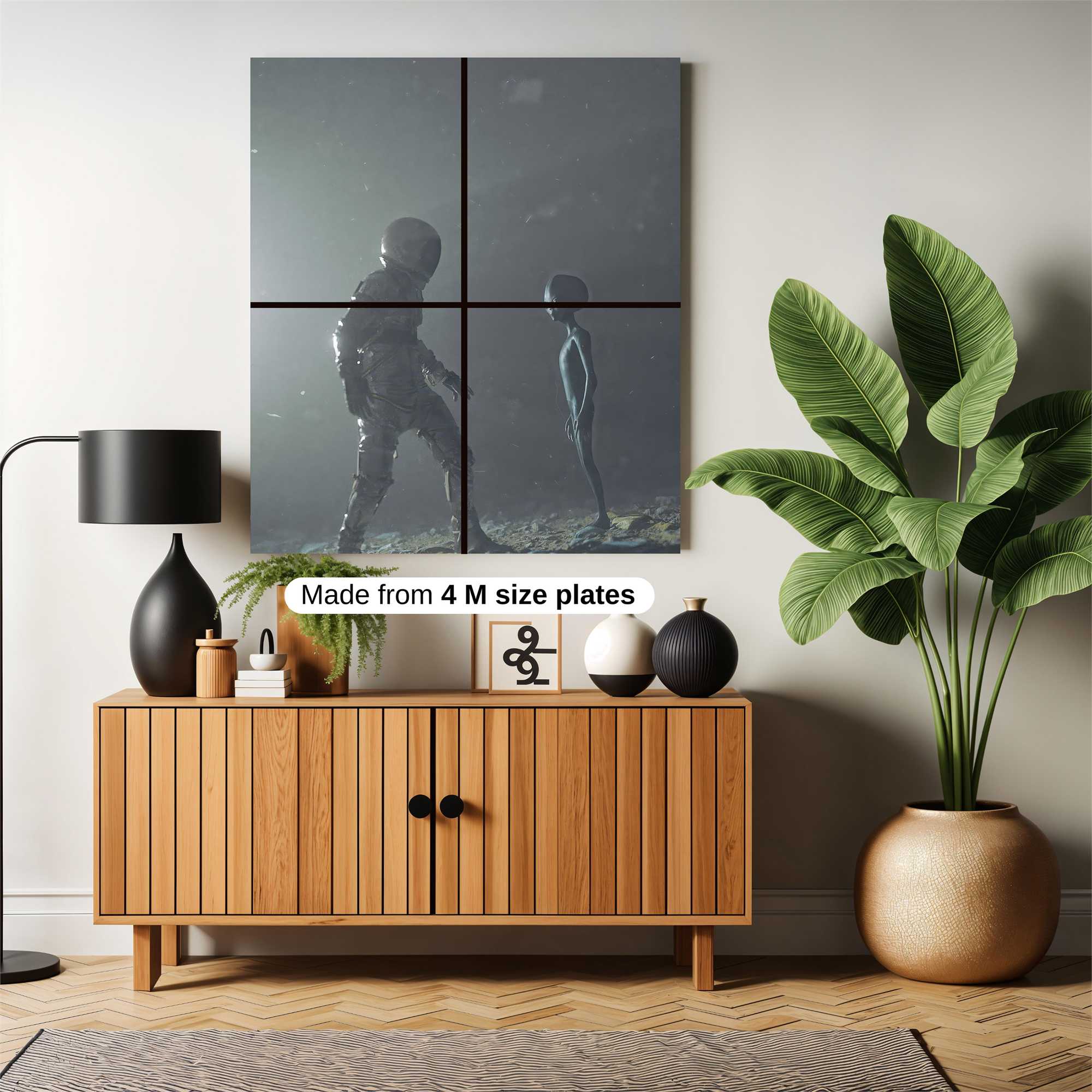 Alien Encounter Safe Wall Magnetic / M