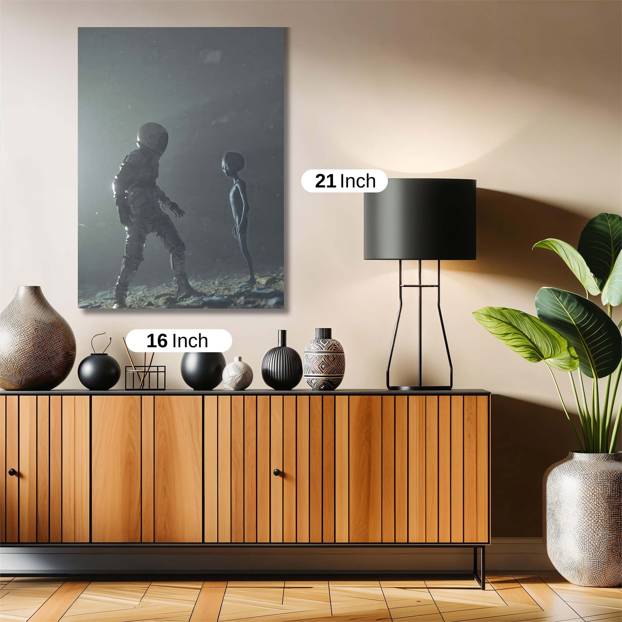 Alien Encounter Safe Wall Magnetic / M