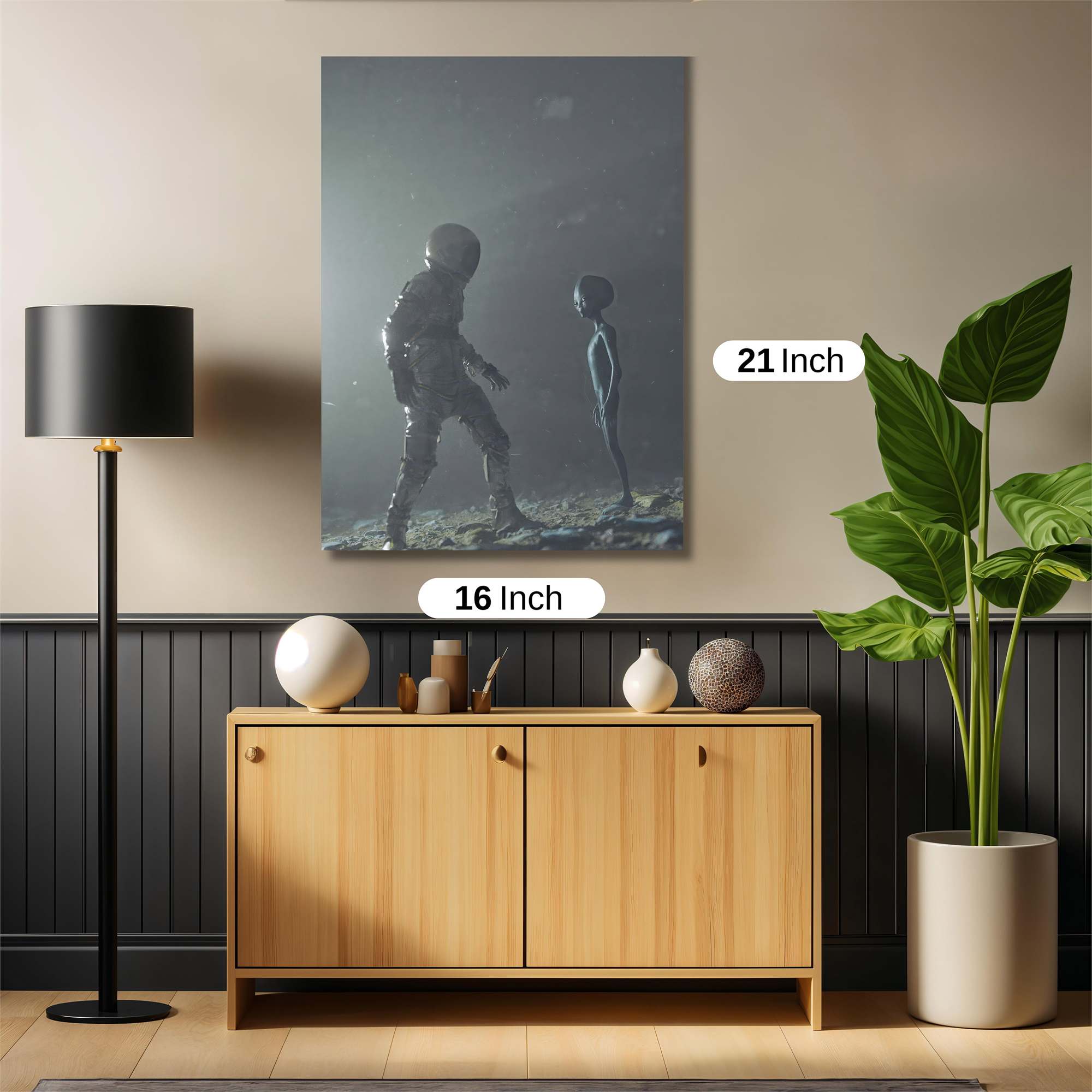 Alien Encounter Safe Wall Magnetic / M