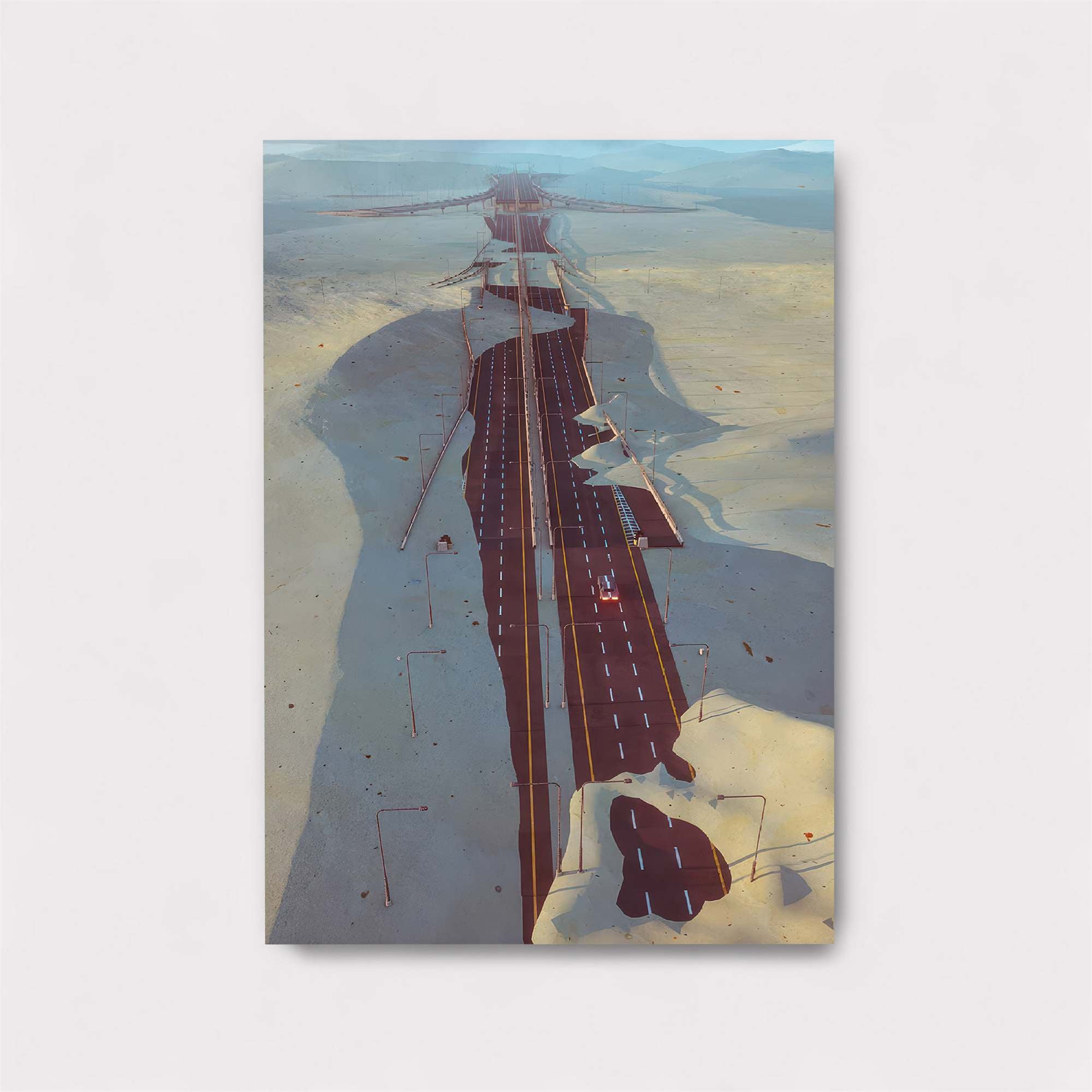 Highway Dreamscape Safe Wall Magnetic / M