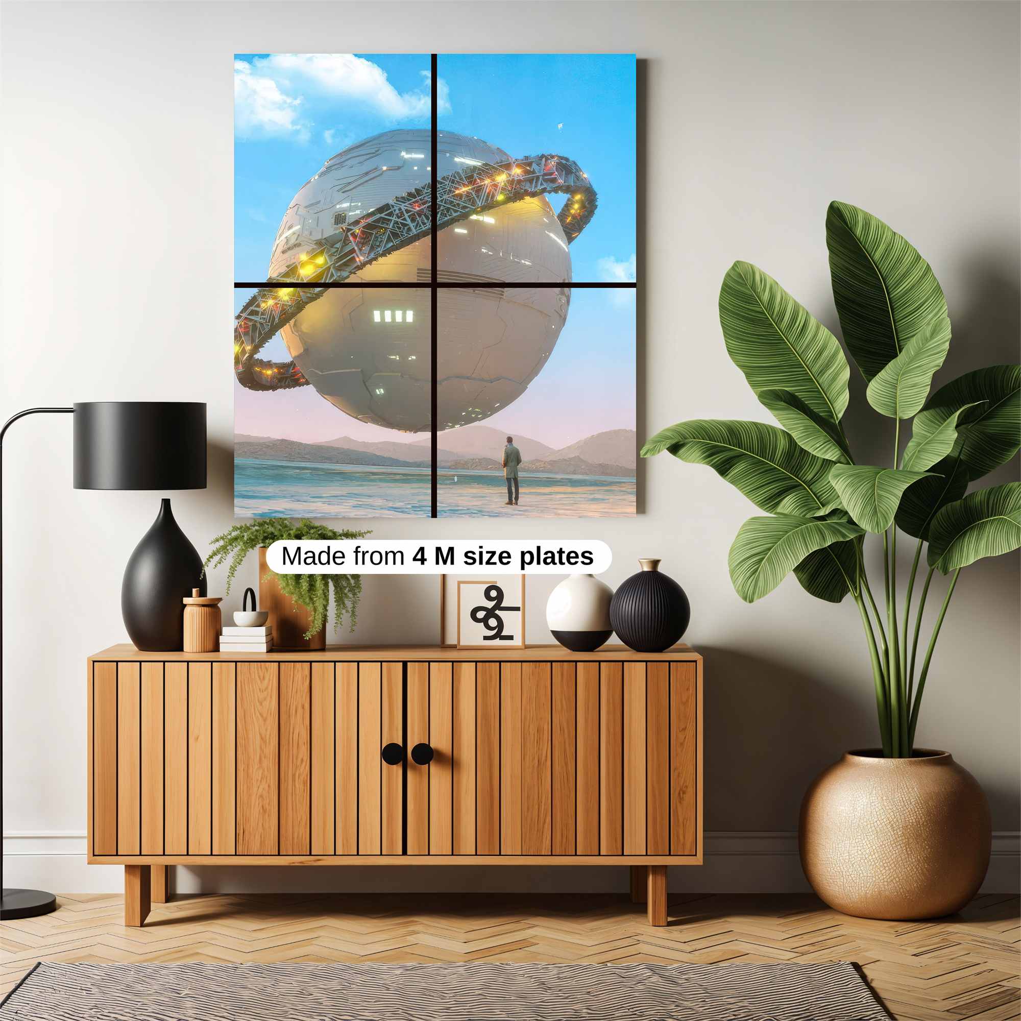 Birds Serenity Safe Wall Magnetic / M