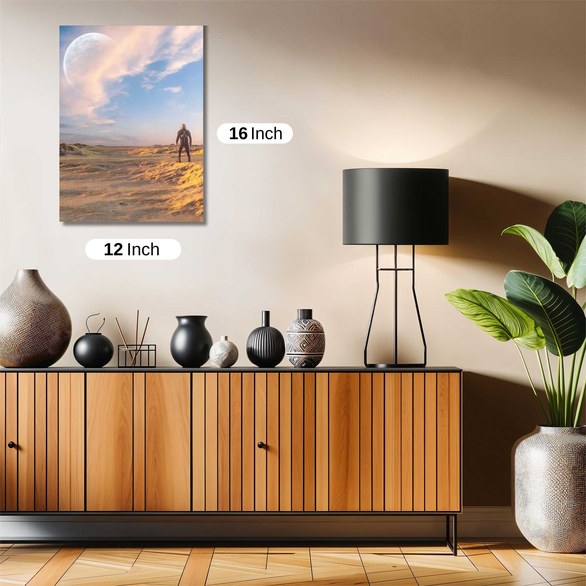 Lunar Serenity Safe Wall Magnetic / M