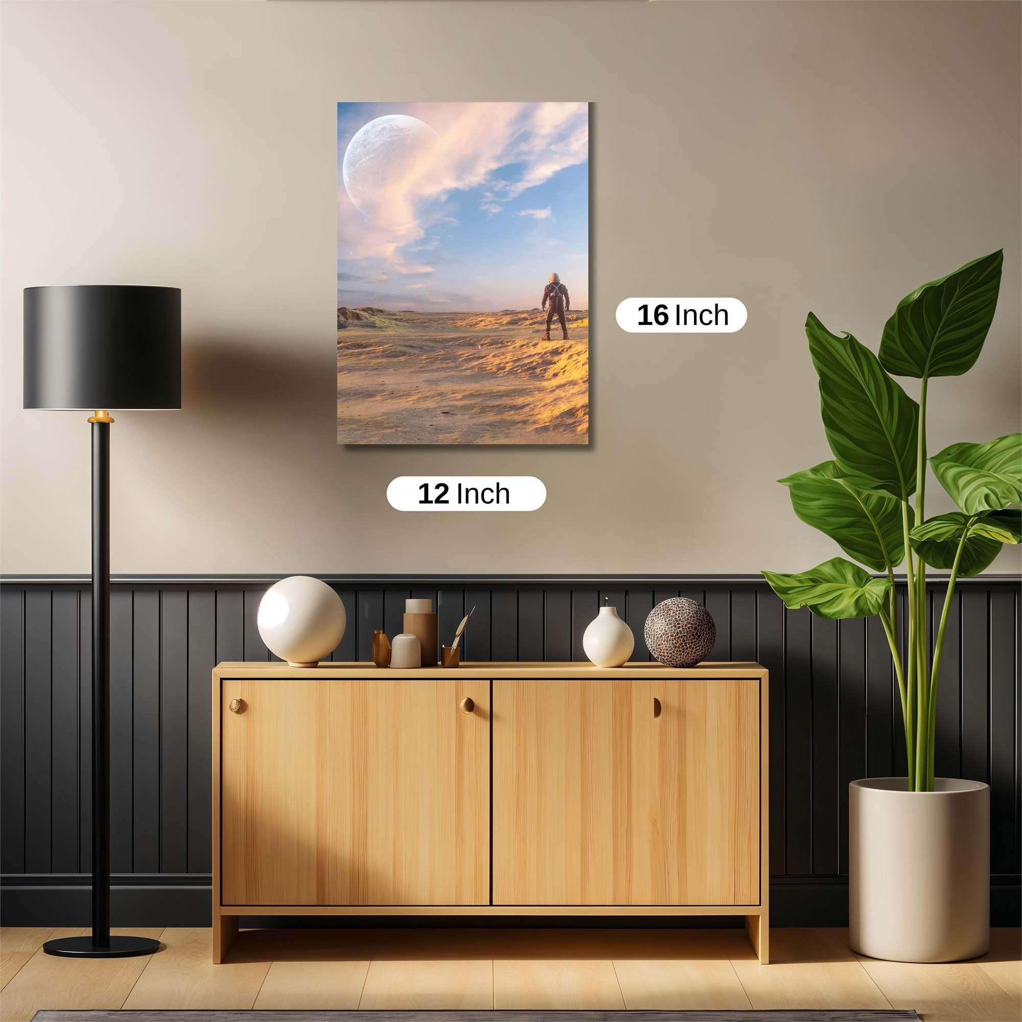 Lunar Serenity Safe Wall Magnetic / M