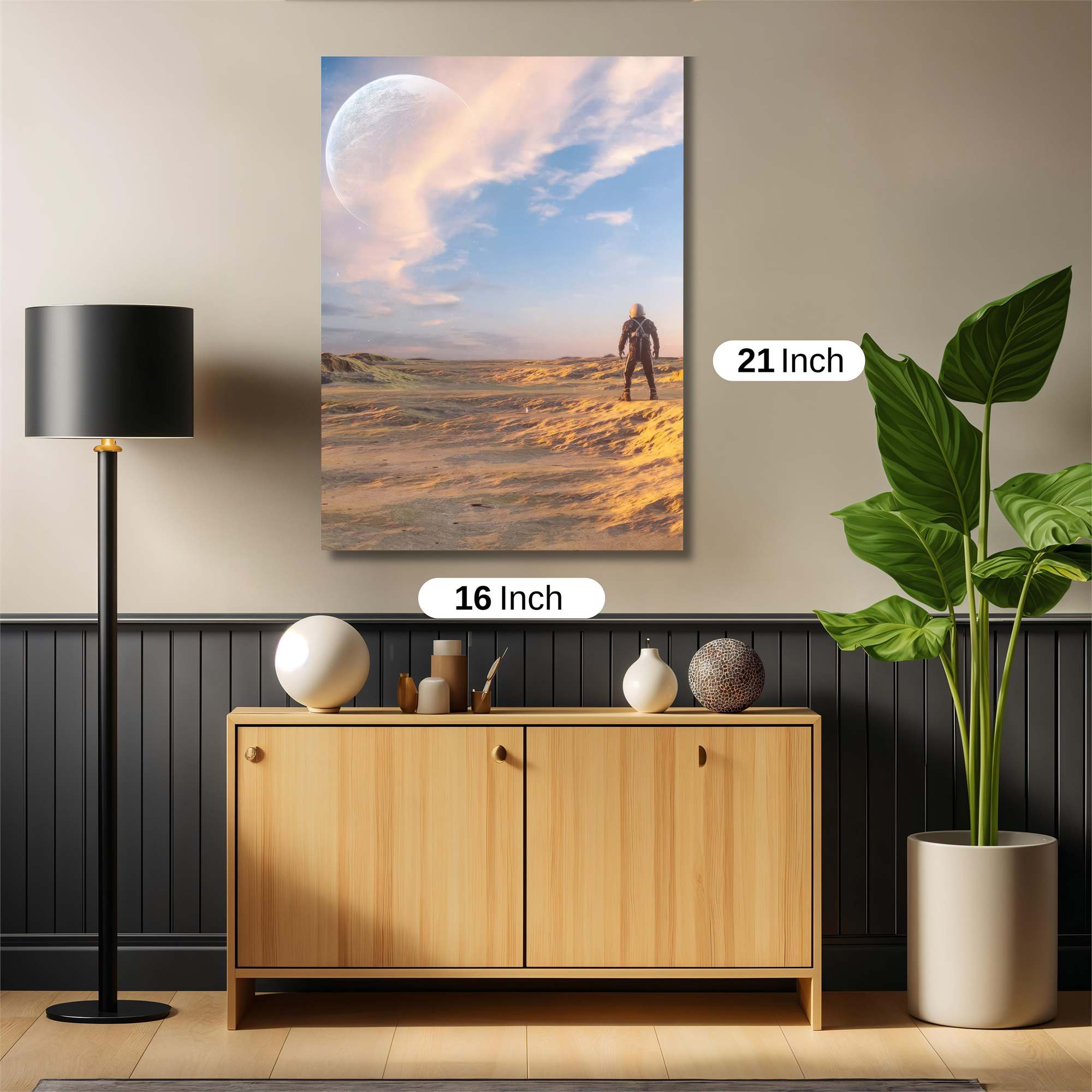 Lunar Serenity Safe Wall Magnetic / M