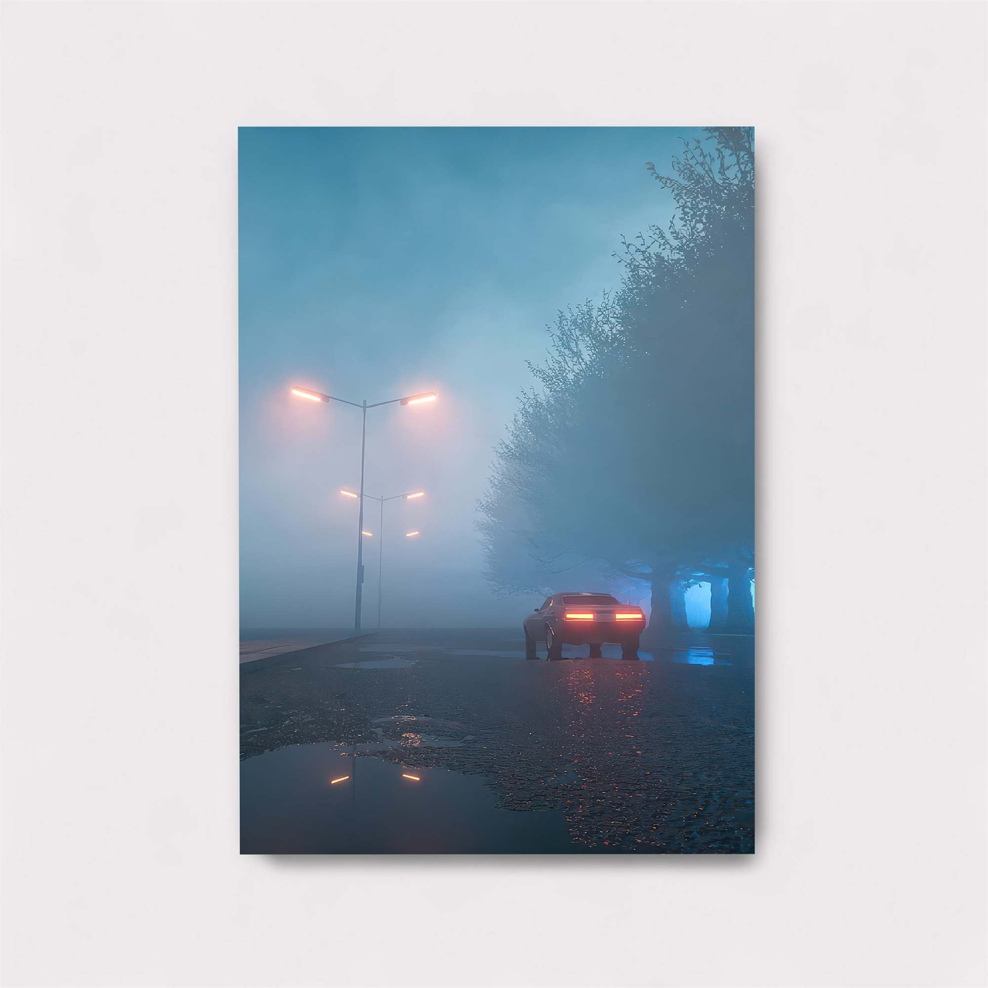 Foggy Solitude Safe Wall Magnetic / M