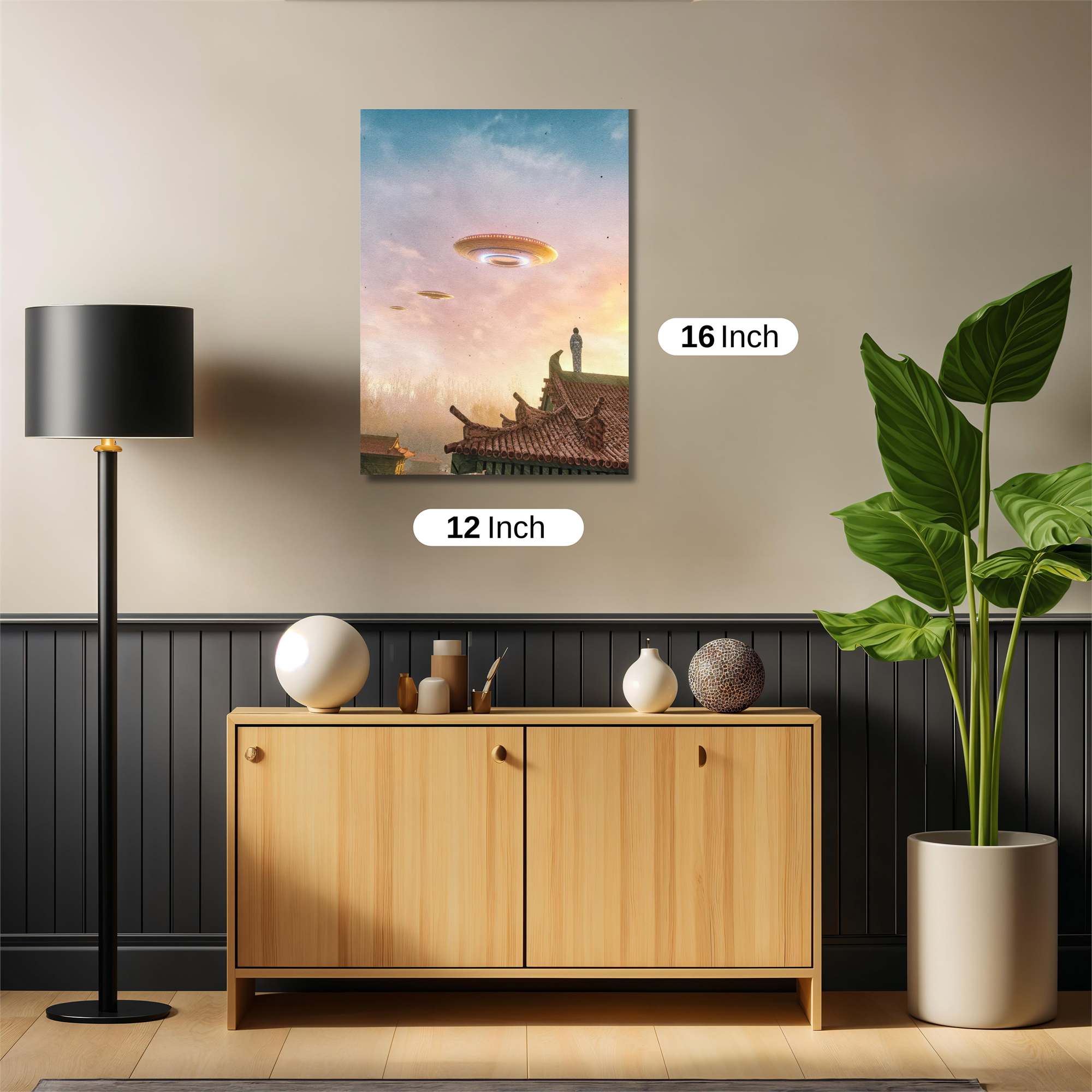 Alien Serenity Safe Wall Magnetic / M