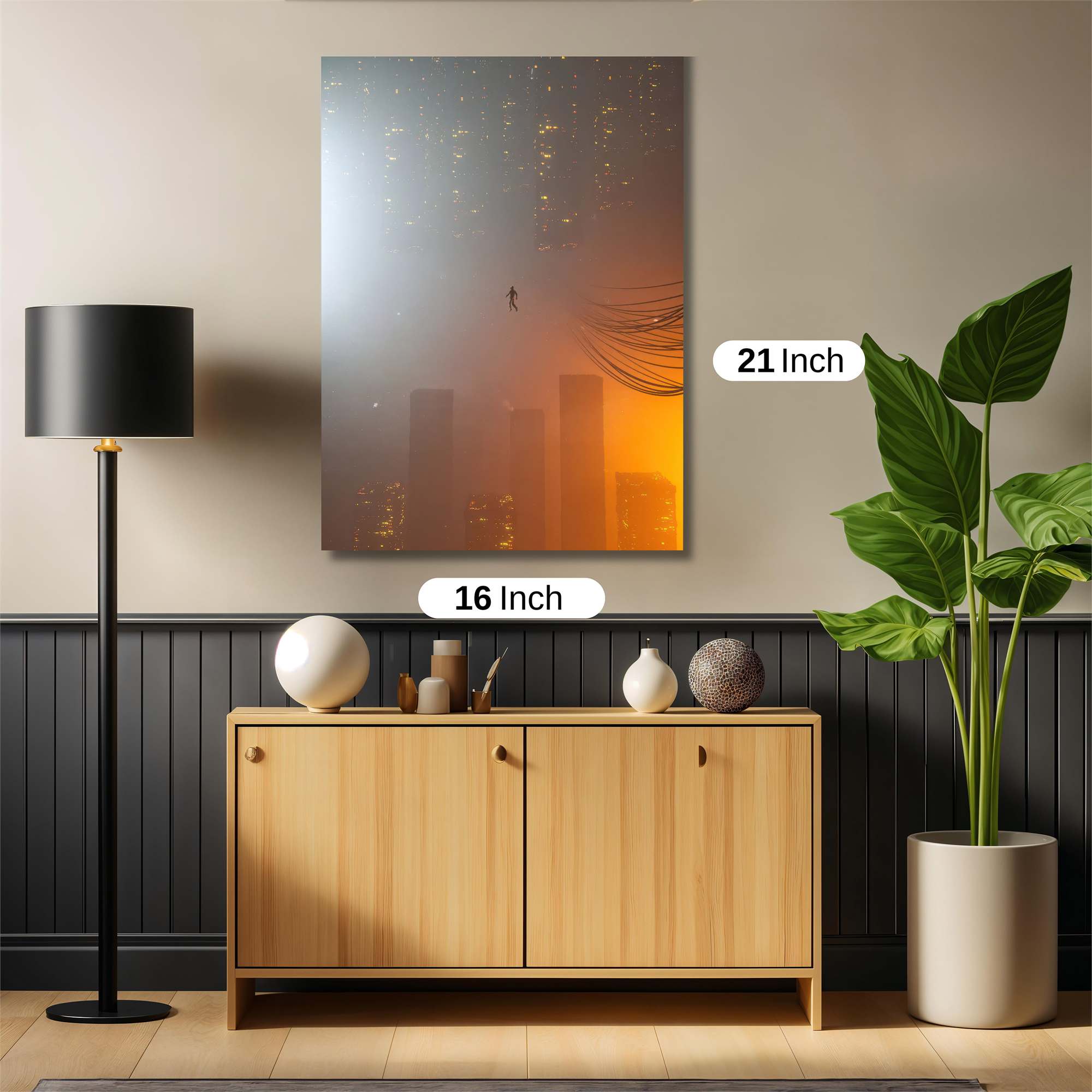 Skyward Mystery Safe Wall Magnetic / M