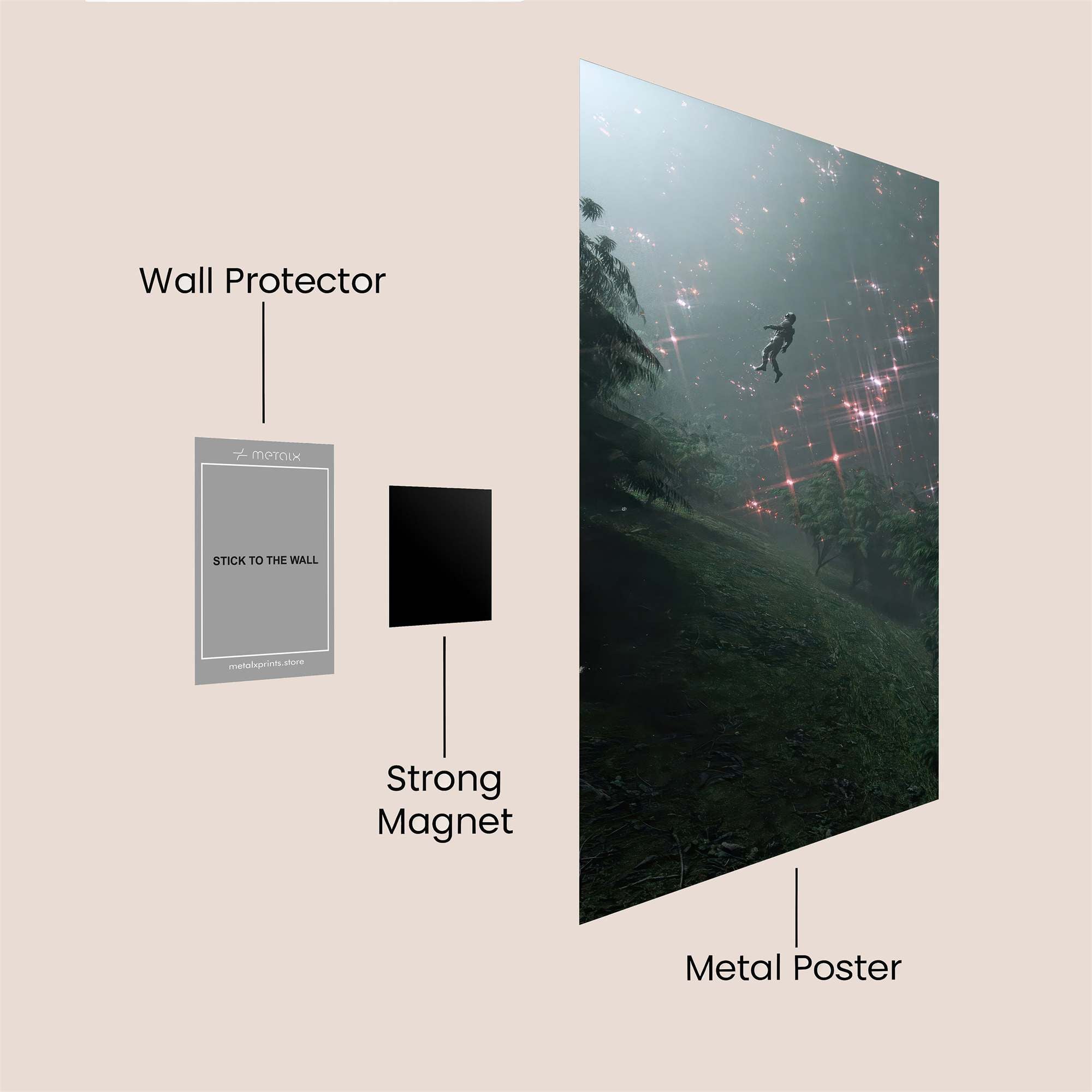 Ascent Ethereal Safe Wall Magnetic / M