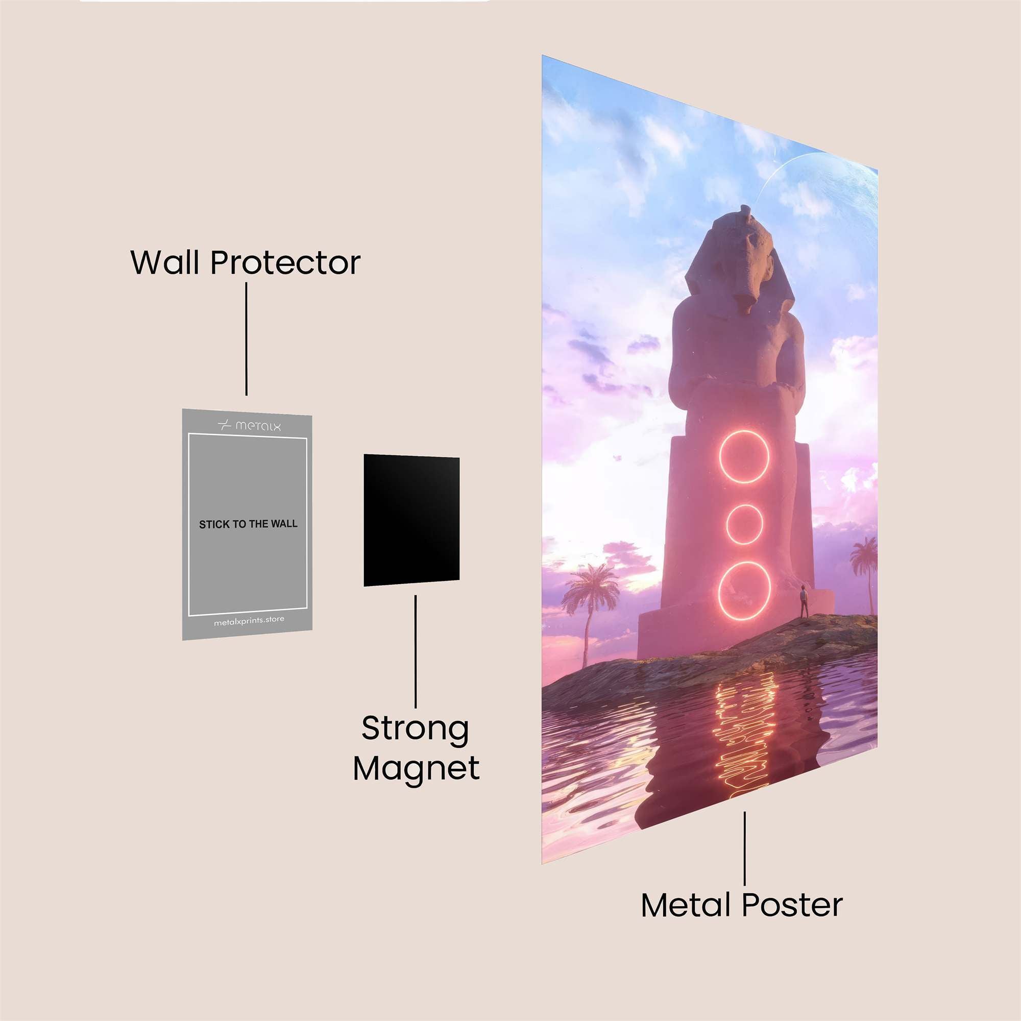 Sphinx Serenity Safe Wall Magnetic / M