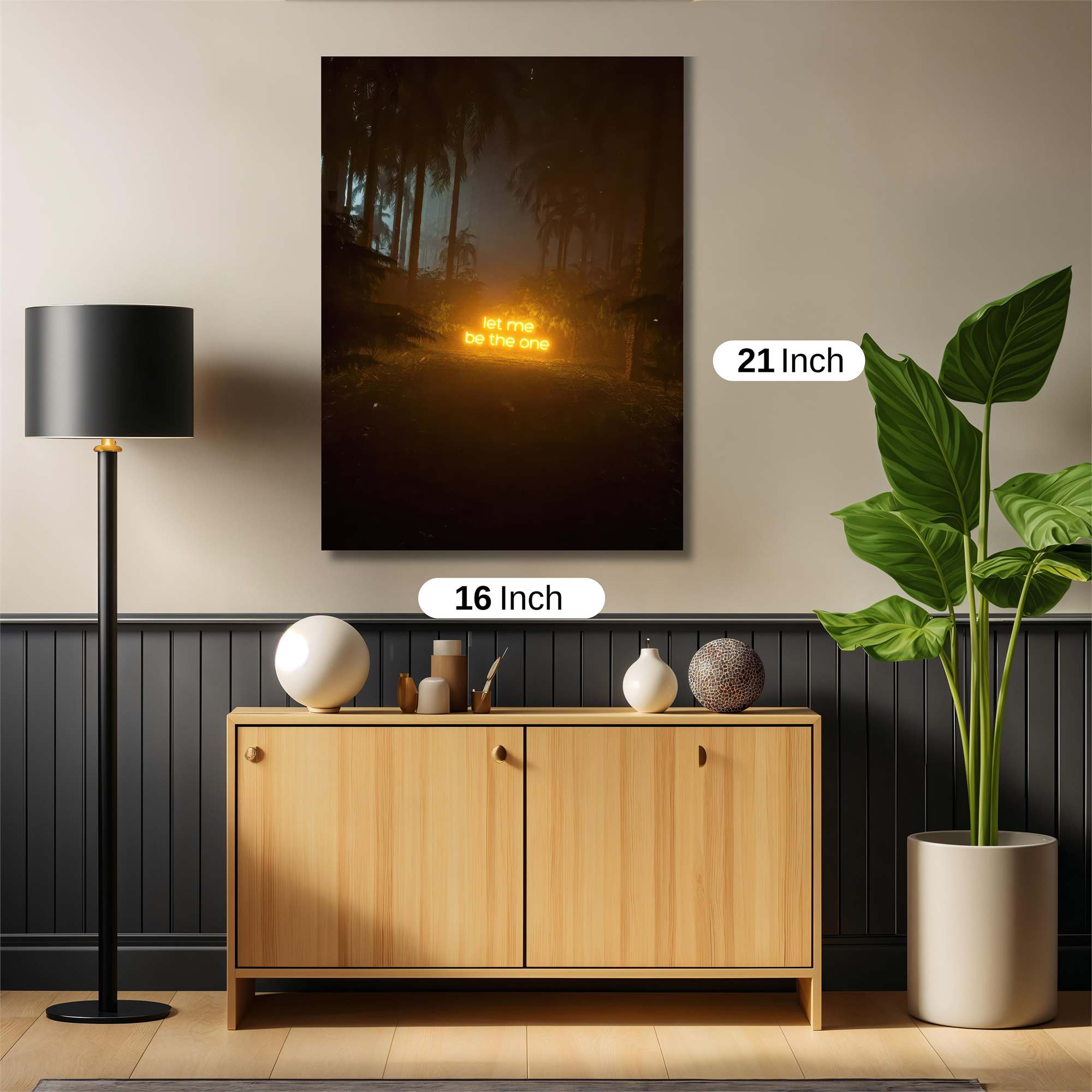 Neon Whisper Safe Wall Magnetic / M