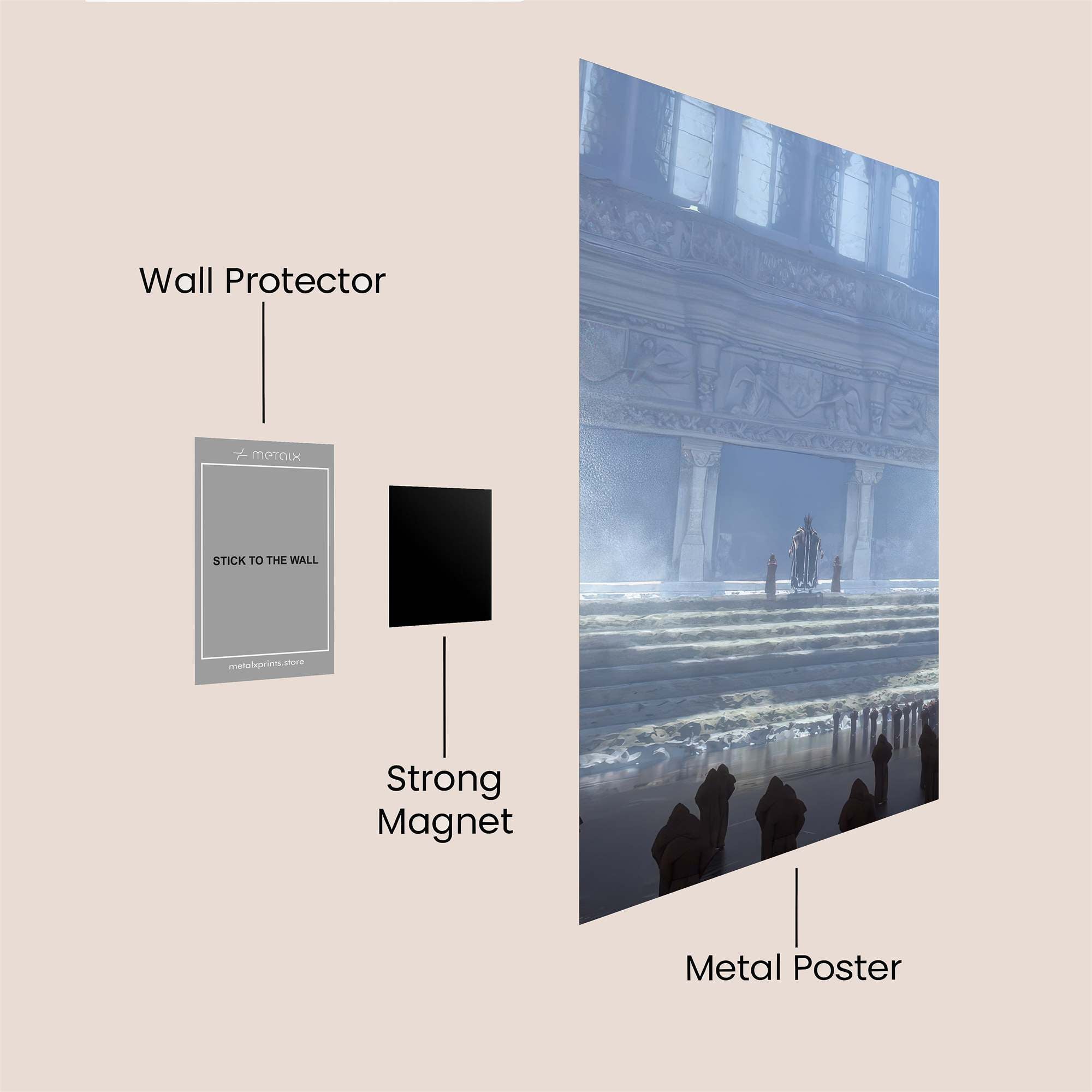 Challenger Enigma Safe Wall Magnetic / M