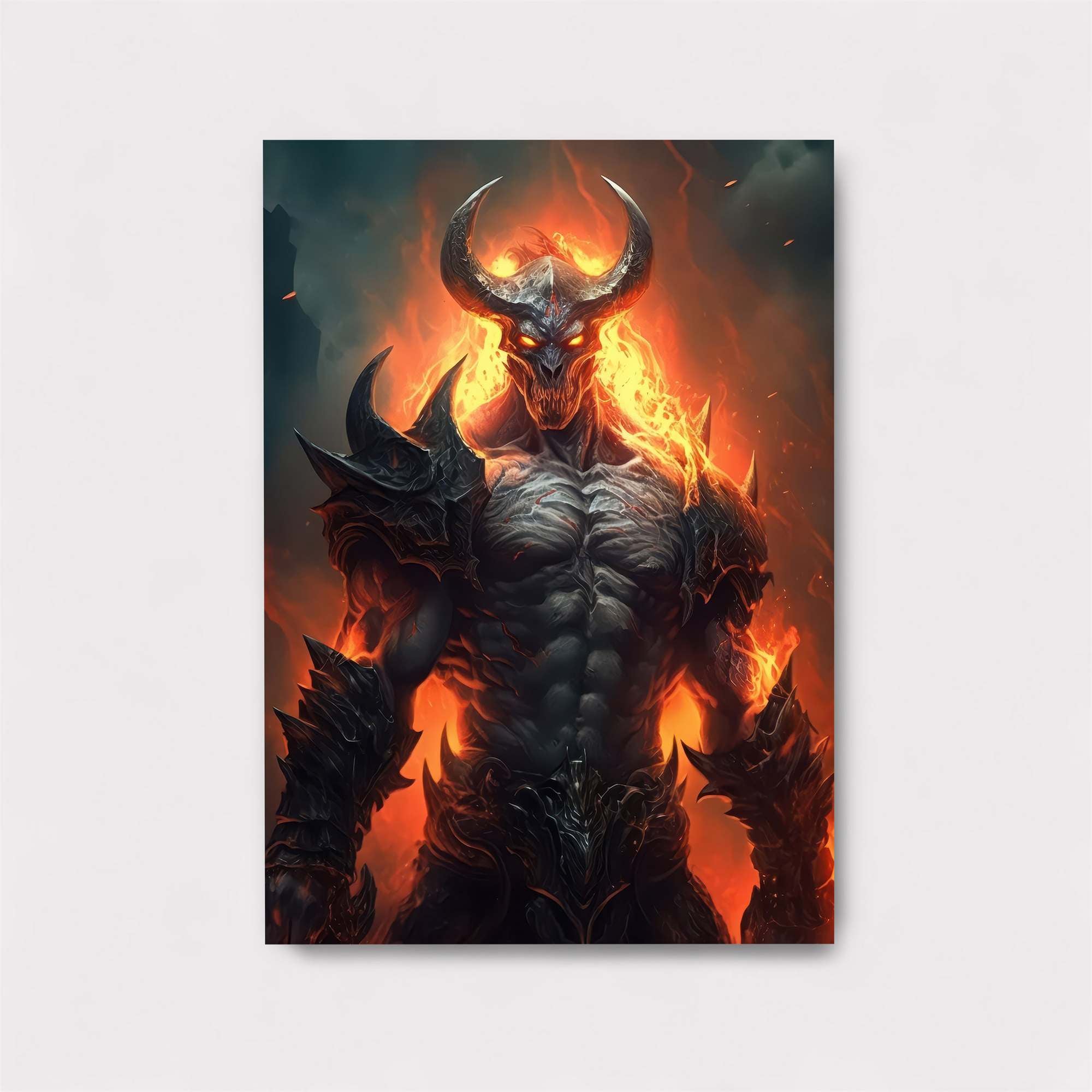 Demon Rage Safe Wall Magnetic / M