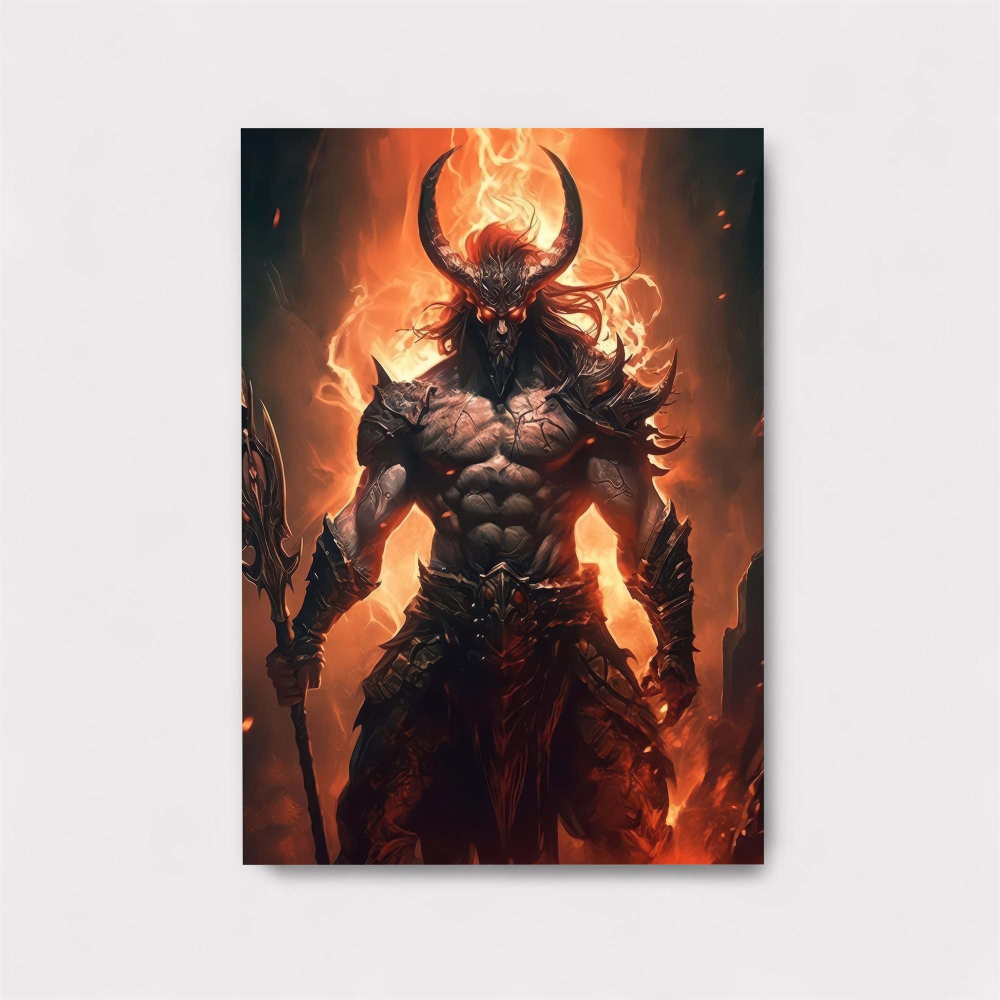 Demon Blaze Safe Wall Magnetic / M